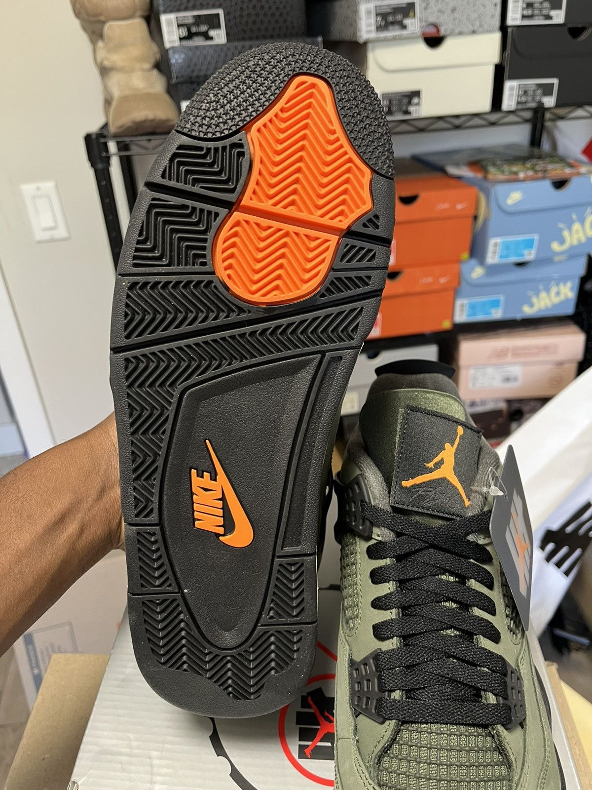 Jordan Brand × Undefeated Undefeated Jordan 4 2025 Size US 10 / EU 43 - 5 Thumbnail