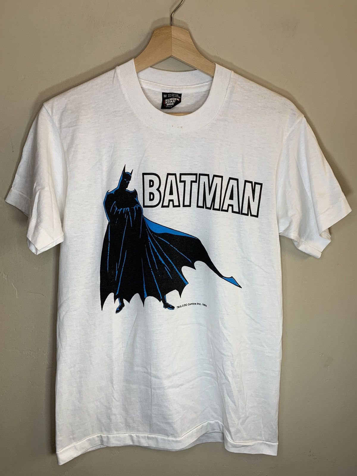 Vintage *RARE* Vintage 80’s Batman DC Comics Single Stitch T-Shirt M Size US M / EU 48-50 / 2 - 1 Thumbnail