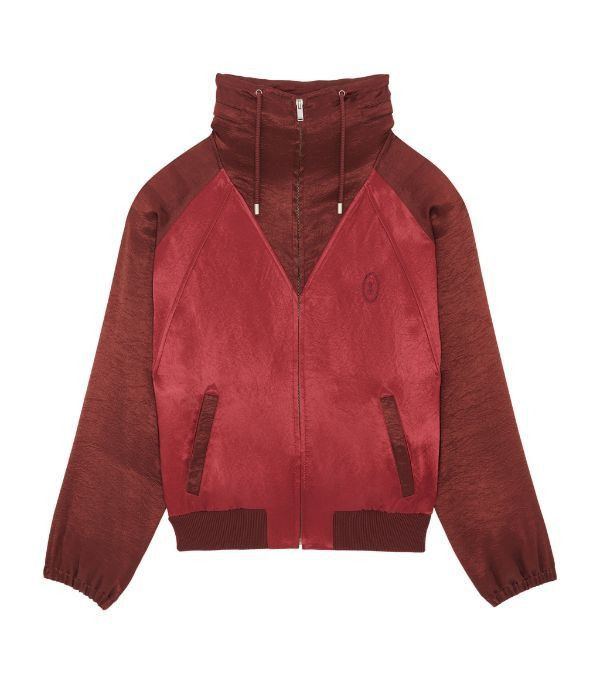 Saint Laurent Paris o1bcso1str0924 Cassandre Teddy Jacket in Bordeaux Size US XXL / EU 58 / 5 - 1 Thumbnail