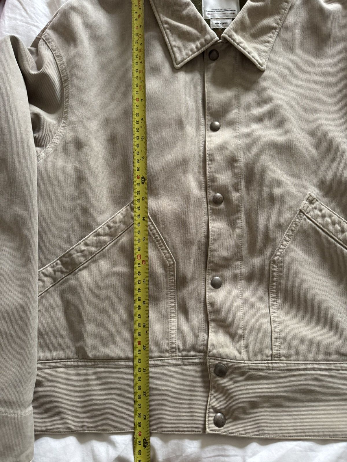 Visvim VISVIM 23SS ALPHA SHORT JKT (DRY PIQUE) Size US M / EU 48-50 / 2 - 7 Thumbnail