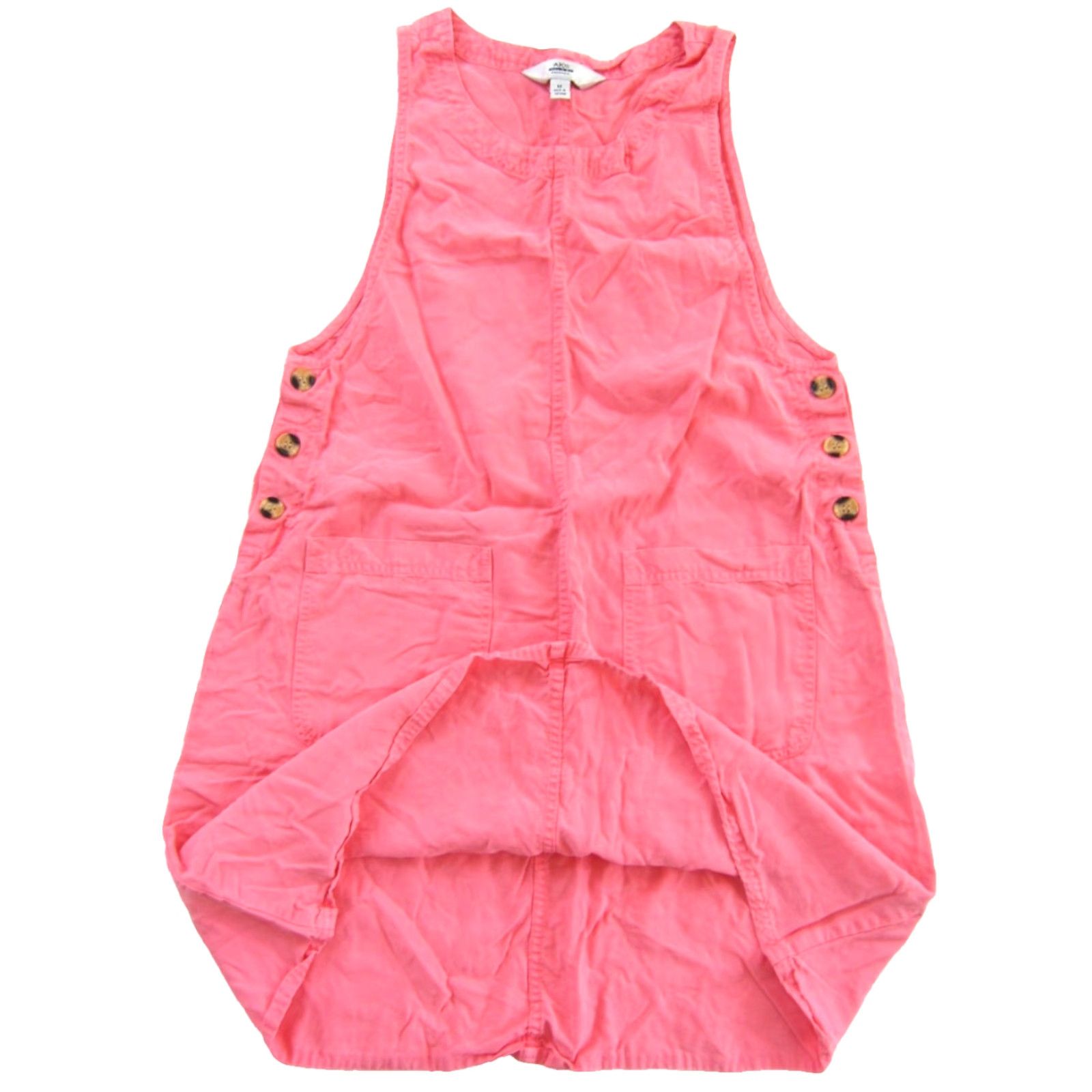 Vintage VINTAGE Amy K Su Pink 100% Tencel Pocket Midi Tunic Sun Dress Women M Pink Pocket Dress 60s 70s Bohemian style Size M / US 6-8 / IT 42-44 - 5 Thumbnail