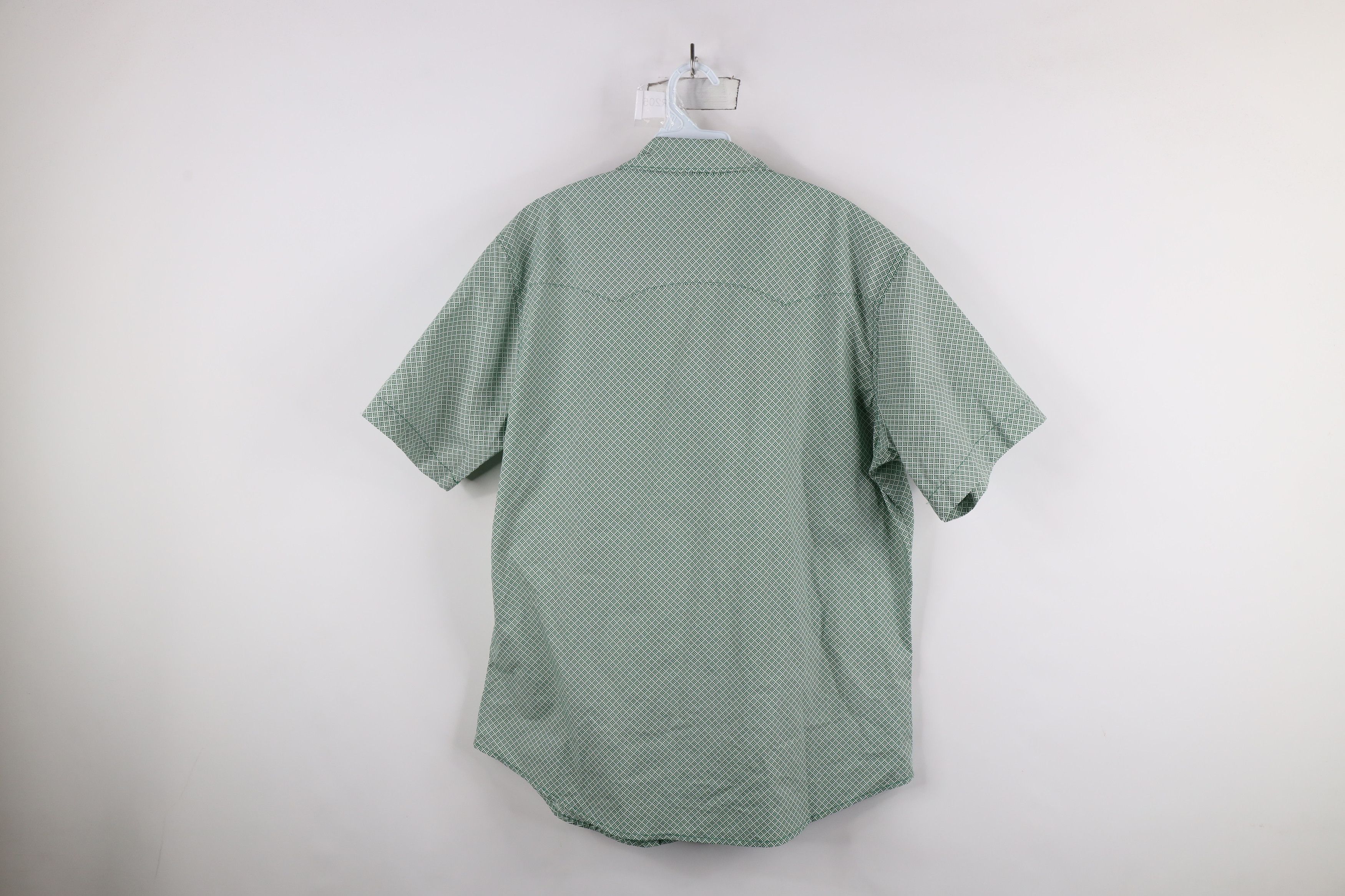Vintage × Wrangler Vintage Wrangler Western Rodeo Short Sleeve Button Shirt Size US L / EU 52-54 / 3 - 8 Thumbnail