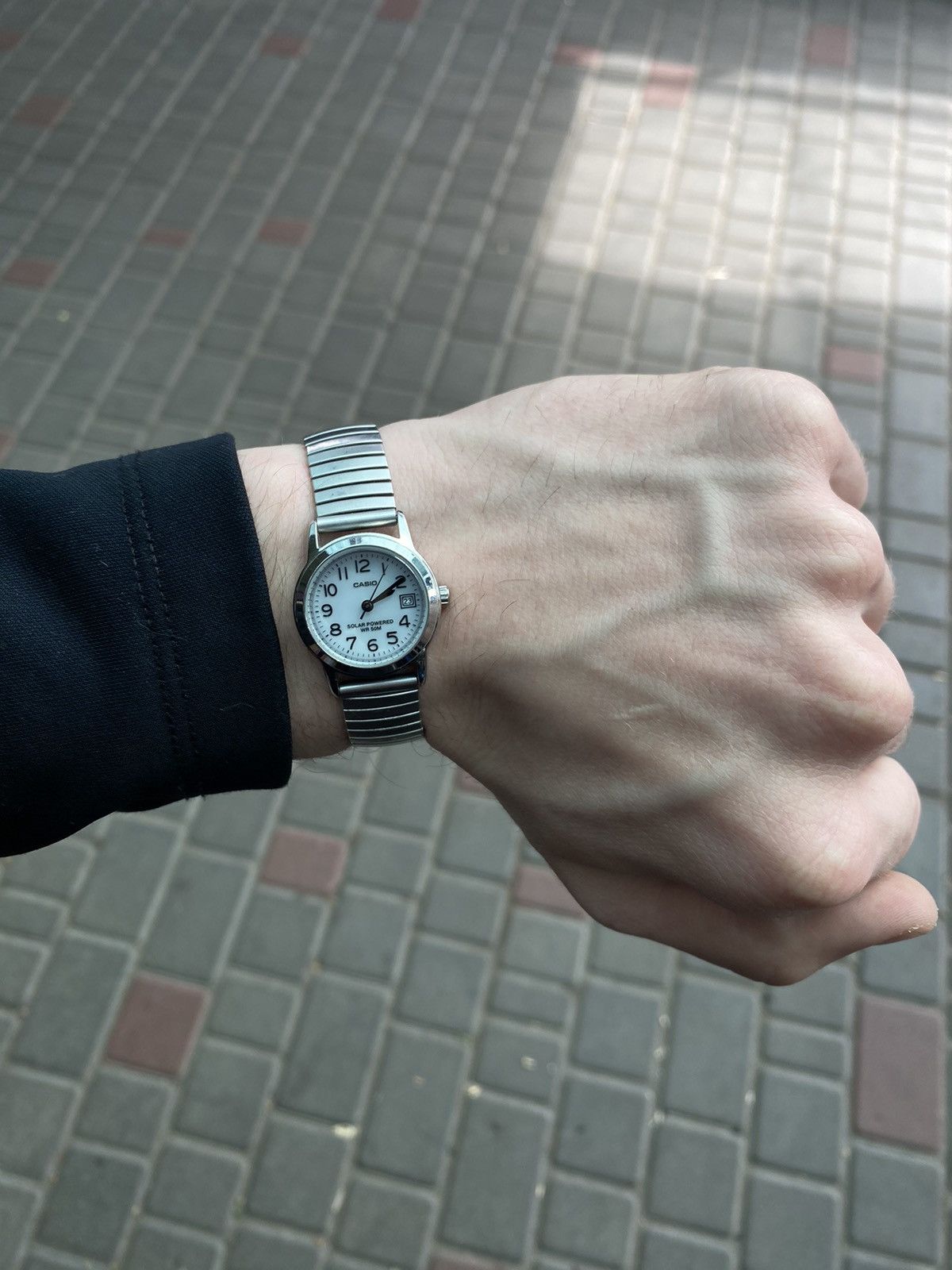 Casio × Jewelry × Vintage Casio LTP-S100 Solar Powered Watch 50M WR Size ONE SIZE - 3 Thumbnail
