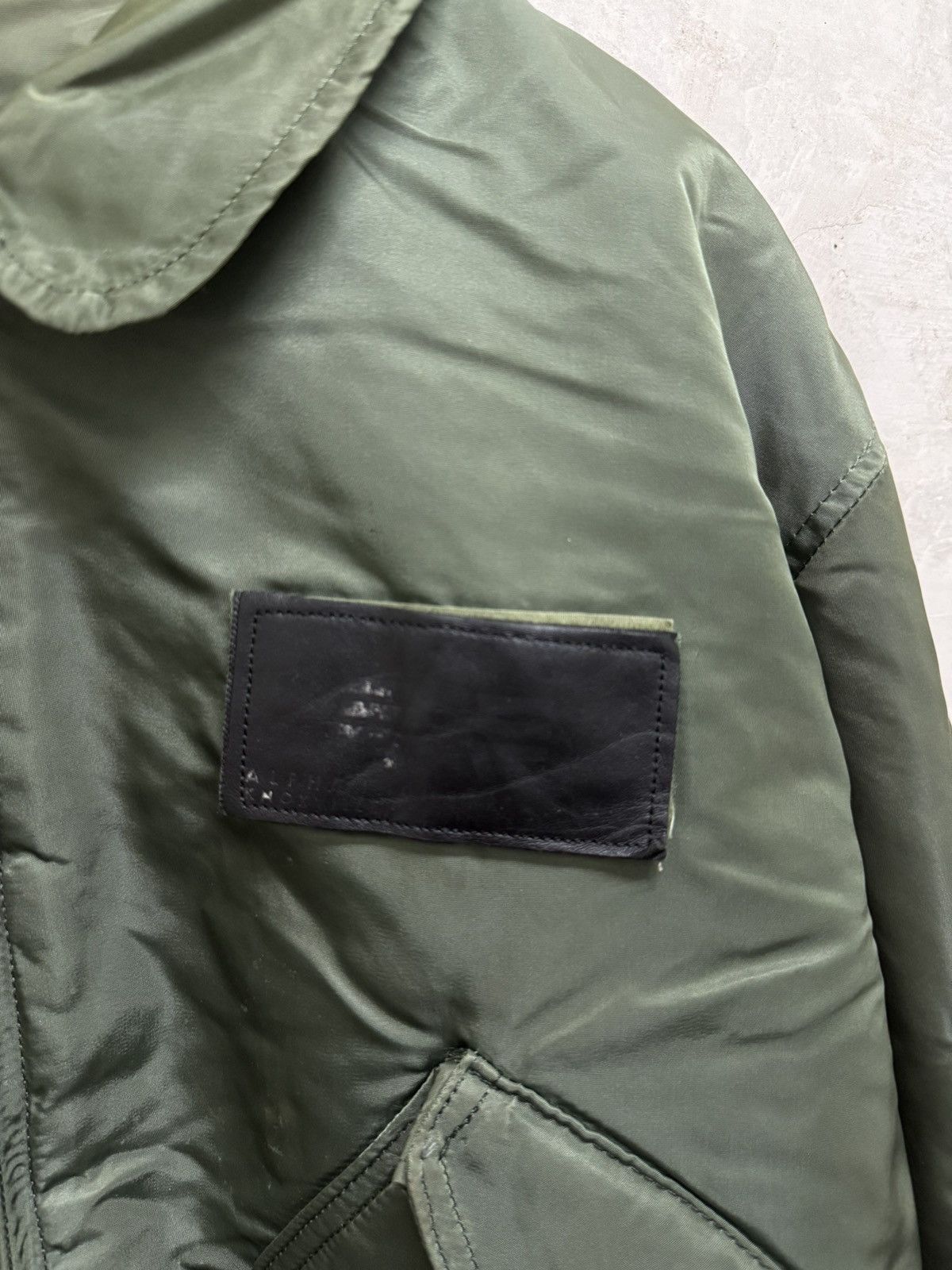 Alpha Industries Vintage 90s Alpha Industries CWU-45/P Bomber Jacket Size US XL / EU 56 / 4 - 7 Thumbnail