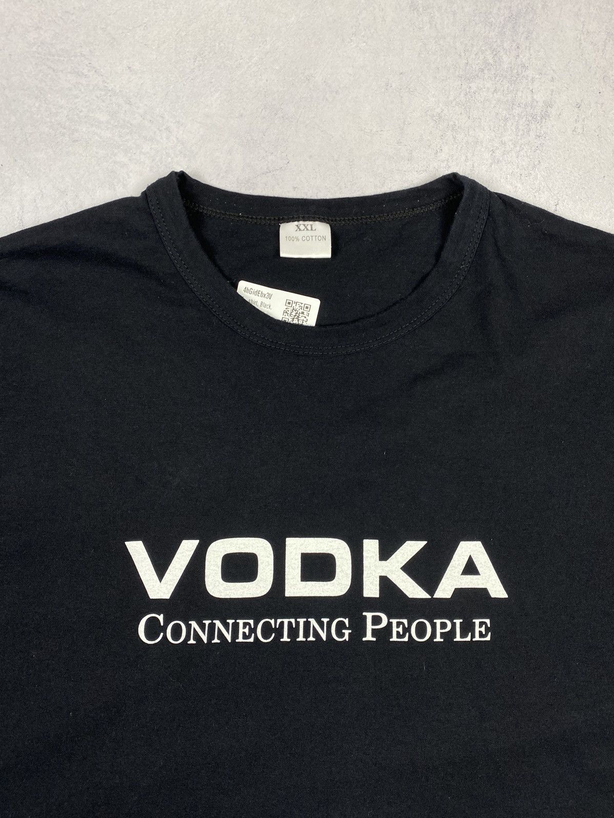 Vintage Vintage 00s Vodka Nokia Connecting People Humor Alcohol Tee Size US XL / EU 56 / 4 - 5 Thumbnail