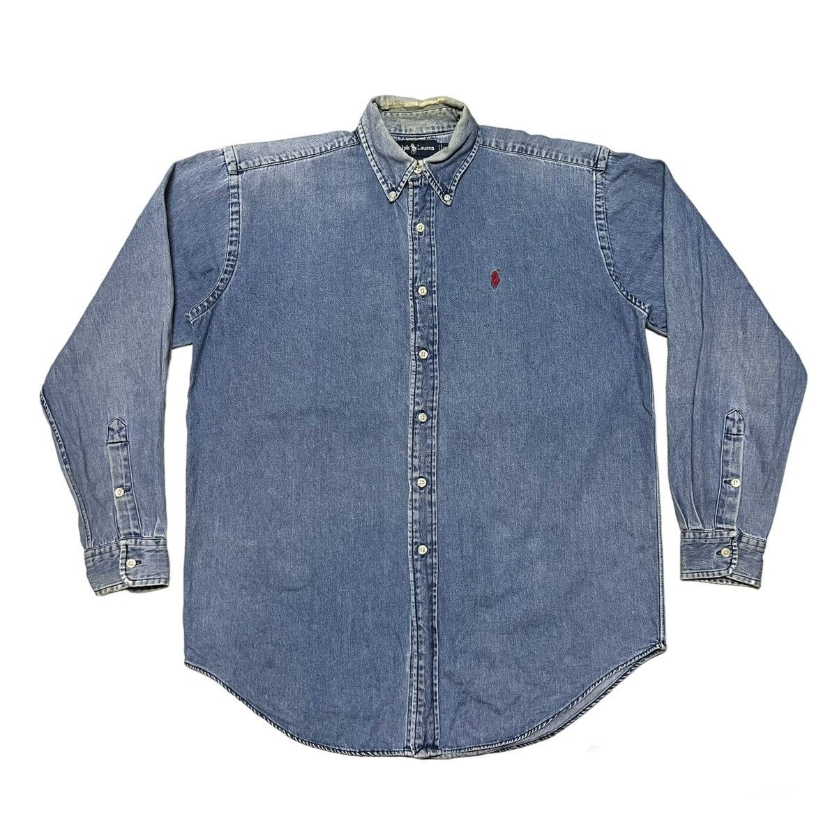 Polo Ralph Lauren Polo Ralph Lauren Button Up Shirt Size US L / EU 52-54 / 3 - 1 Thumbnail