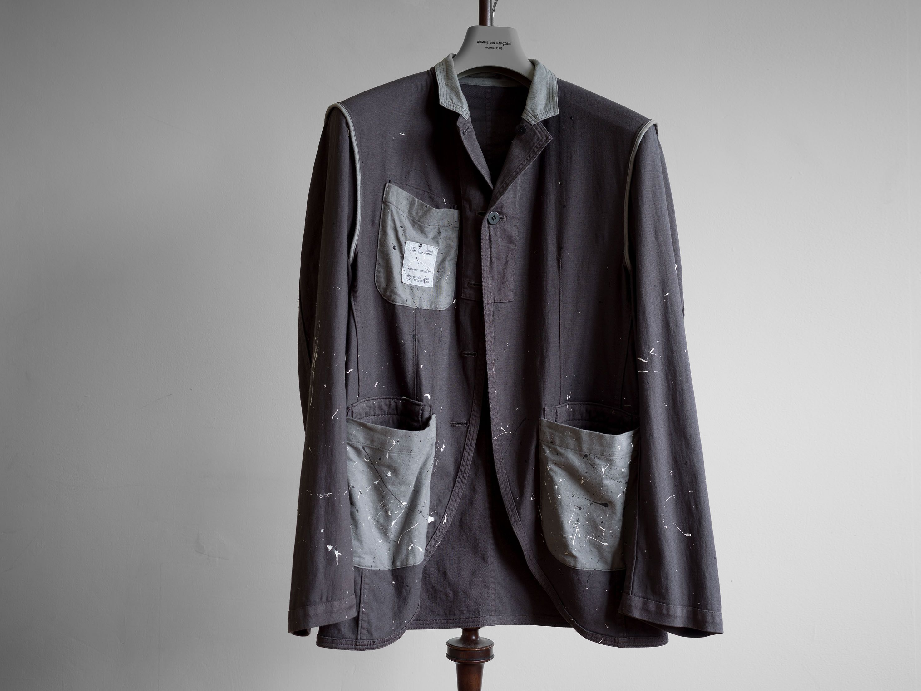 Comme des Garcons Homme SS2011 GANRYU COMME des GARCONS REVERSIBLE WORK JACKET Size US L / EU 52-54 / 3 - 2 Thumbnail