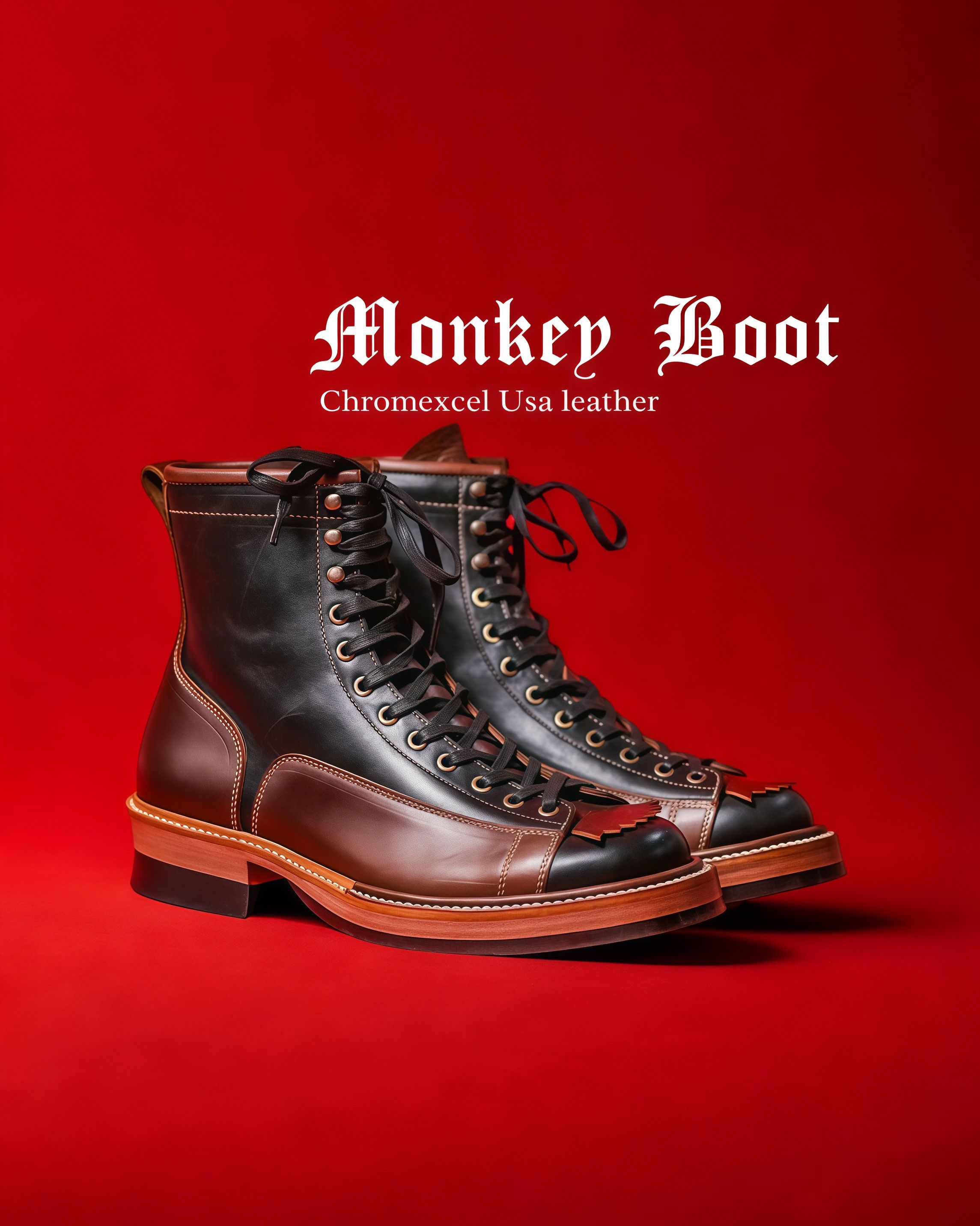 Other Hetala Boots Monkey Horween Chromexcel Leather USA Size US 9 / EU 42 - 1 Thumbnail