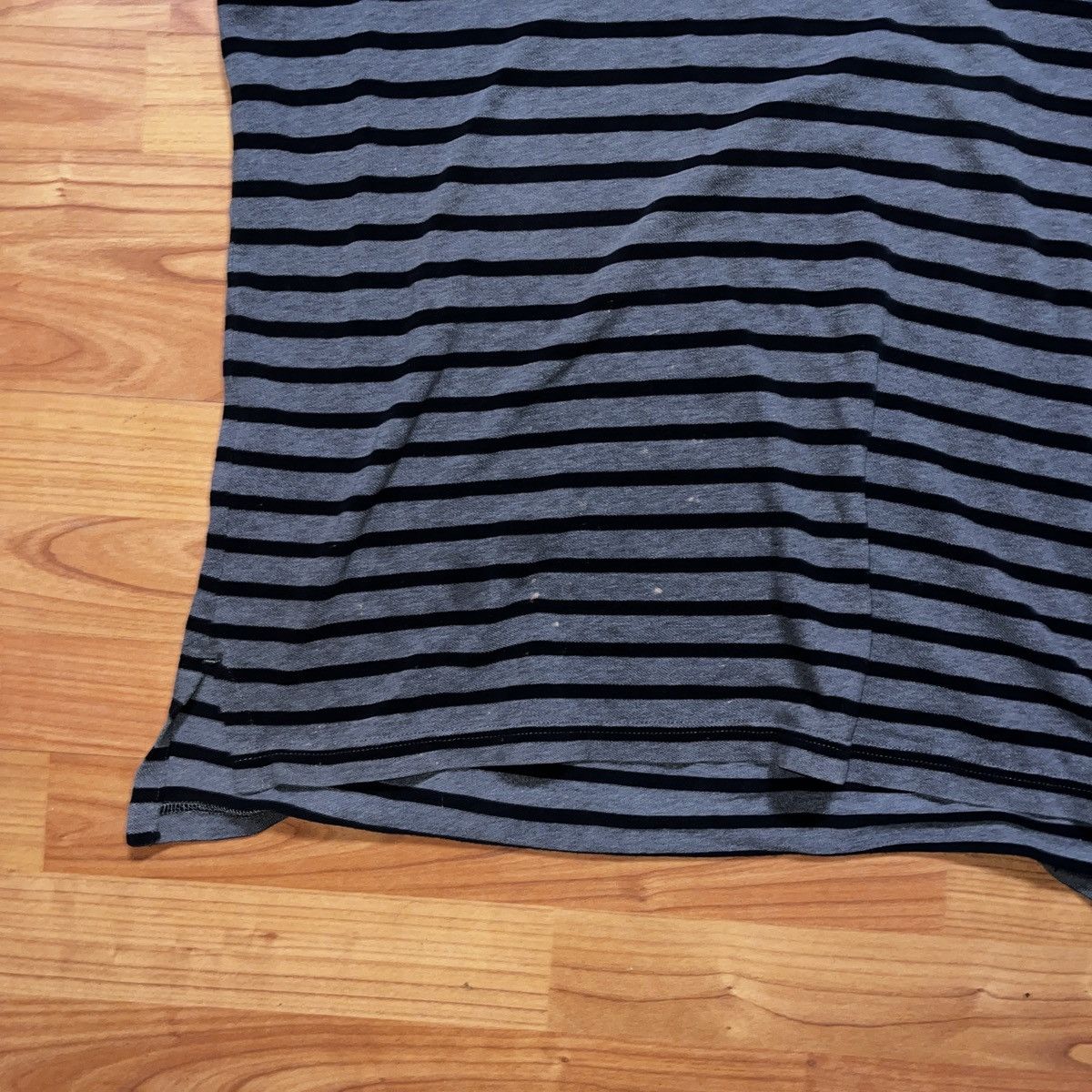 Other Vintage Striped Polo Shirt Size XL Y2K 00’s Stained Size US XL / EU 56 / 4 - 2 Thumbnail