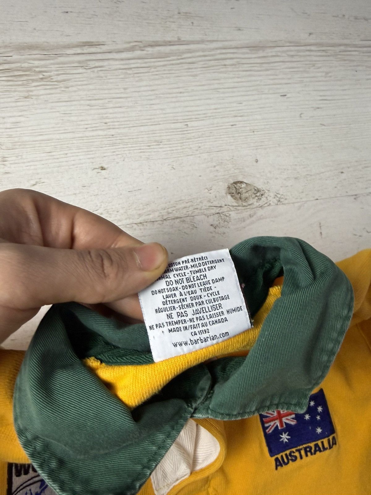 Canterbury of New Zealand 2000s Australian Wallabies World Rugby Polo Shirt Size US L / EU 52-54 / 3 - 5 Thumbnail