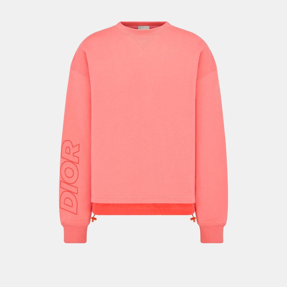 Dior o1bcso1str0225 Oversized Sweatshirt in Coral Size US L / EU 52-54 / 3 - 1 Thumbnail