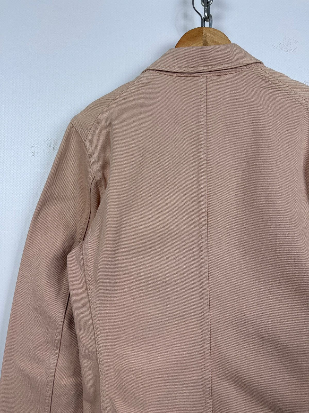 Miu Miu 00s Vintage Miu Miu by Prada Denim T.C. Pink Blazer Jacket Size US M / EU 48-50 / 2 - 17 Thumbnail