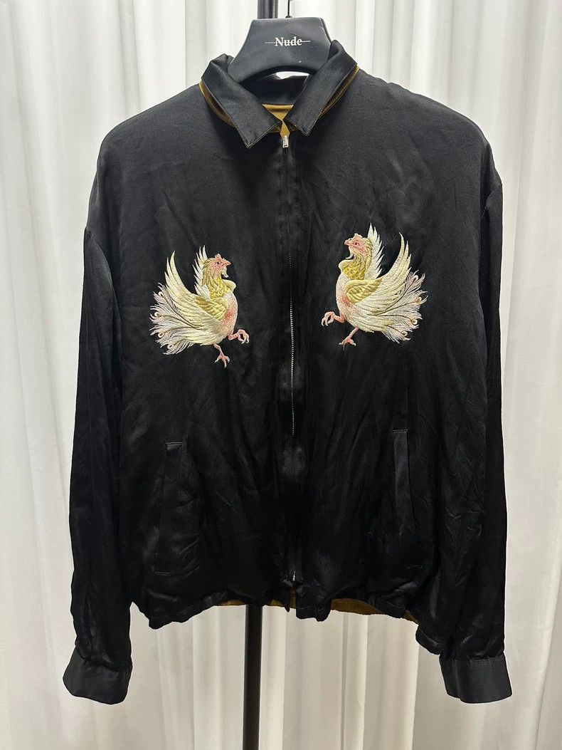 Y's for Men Y's For Men size os 80s Mount Fuji Phoenix Silk Jacket Size US M / EU 48-50 / 2 - 1 Thumbnail
