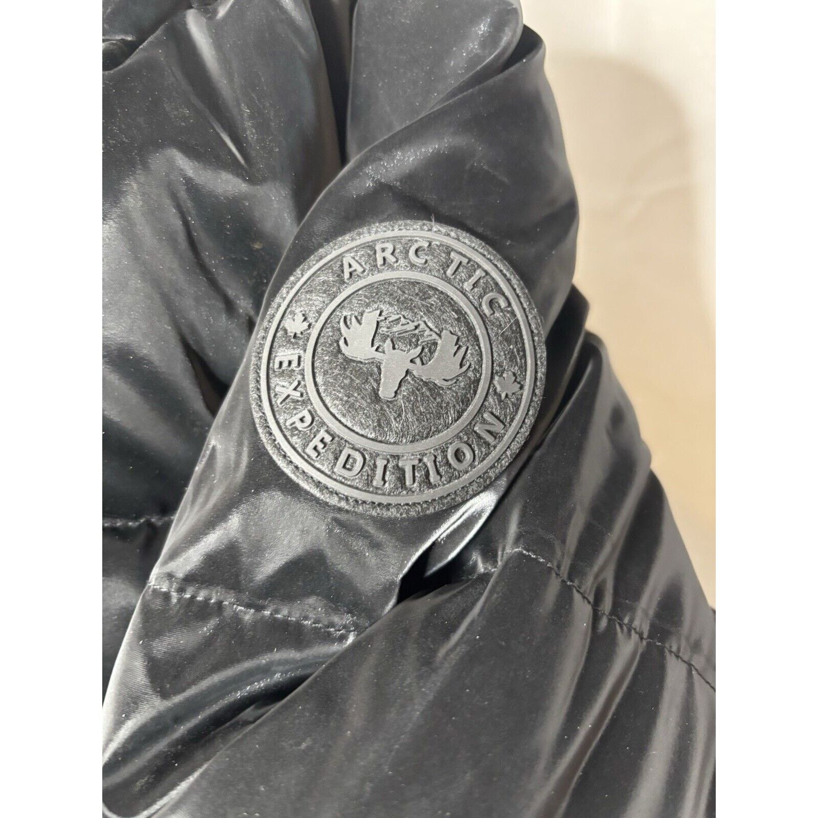 & Other Stories Arctic Expedition Liquid Shine Puffer Coat w/ Stand Collar Size XL / US 12-14 / IT 48-50 - 6 Thumbnail