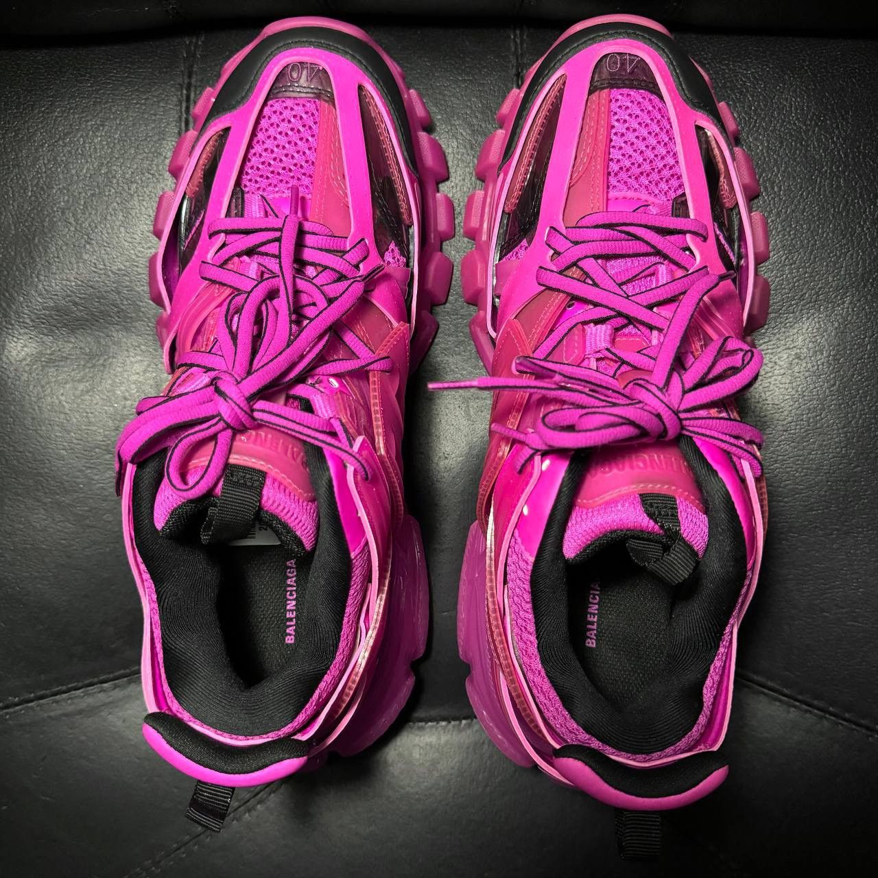 Balenciaga Balenciaga track 1 crearsole dark pink Size US 7 / EU 40 - 7 Thumbnail