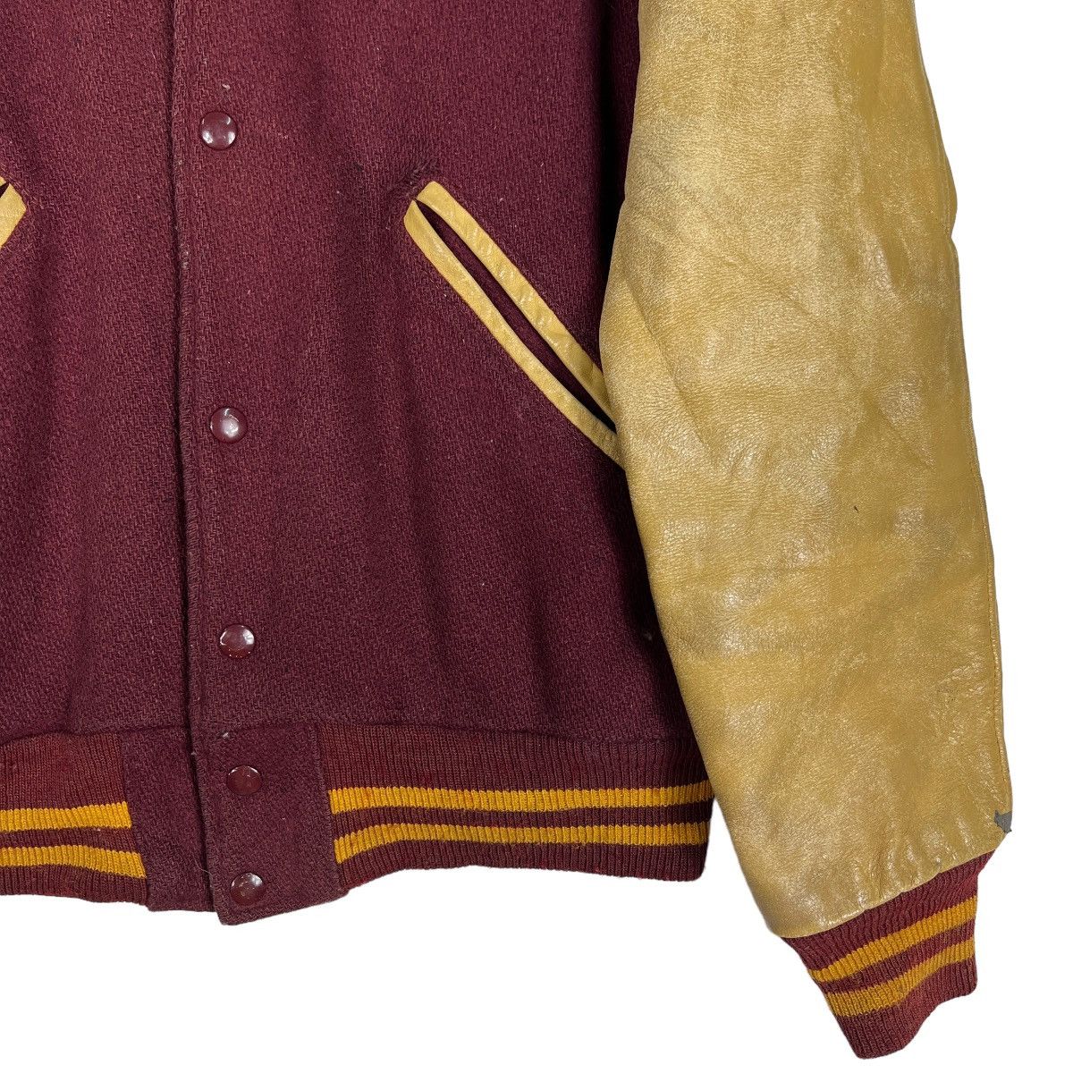 Other 🔥 50s VINTAGE VARSITY STADIUM JACKET Size US M / EU 48-50 / 2 - 5 Thumbnail