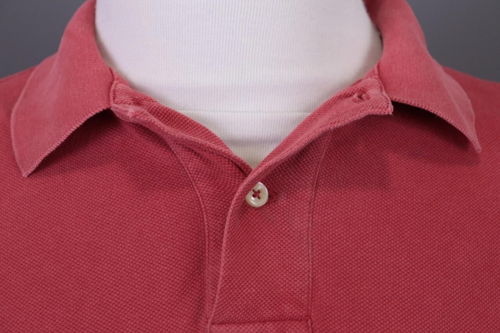 Designer Polo by Ralph Lauren Red Custom Fit Polo Shirt Size M Size US M / EU 48-50 / 2 - 5 Thumbnail