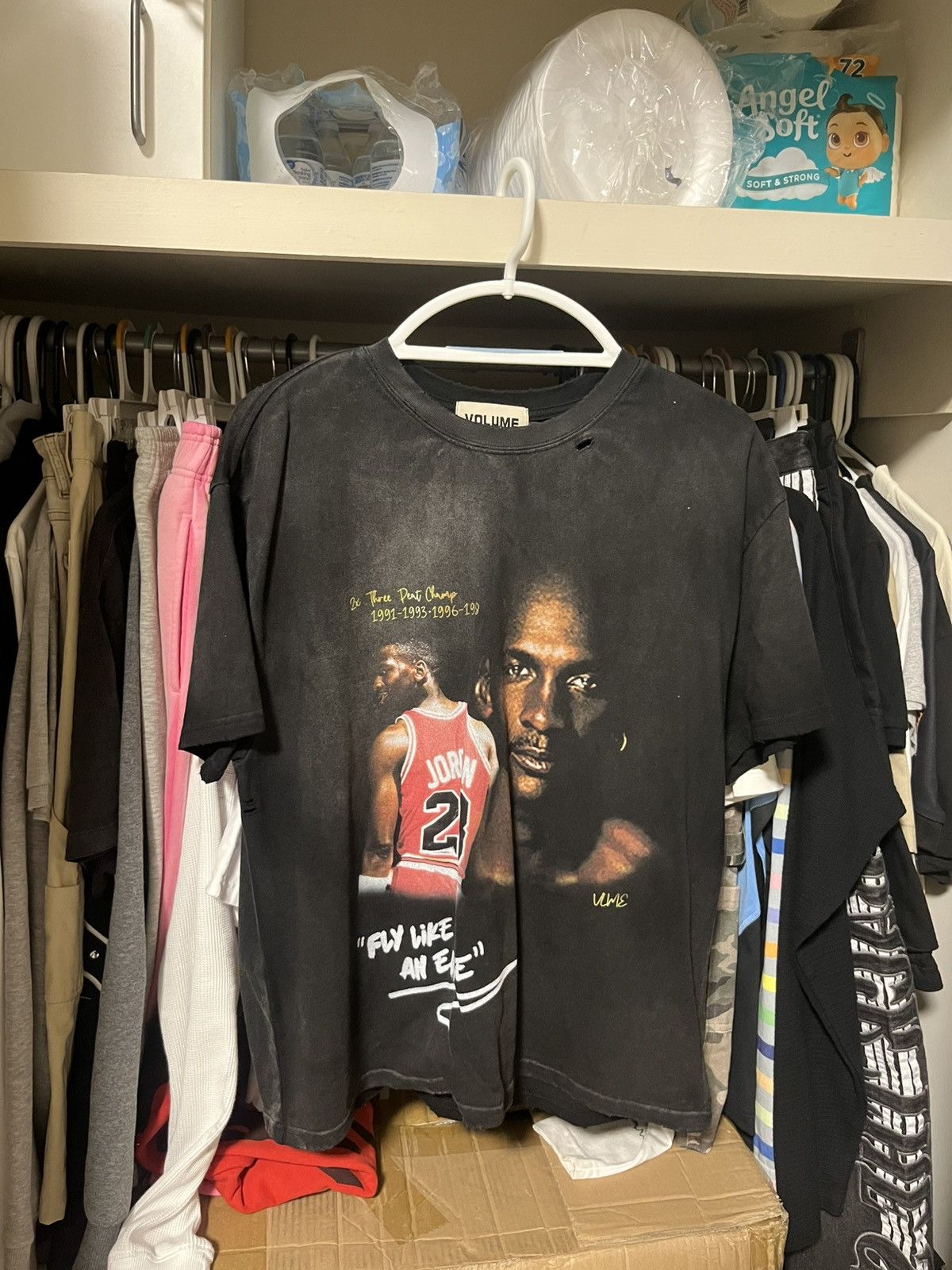 Other volum jordan vintage tee Size US S / EU 44-46 / 1 - 1 Preview
