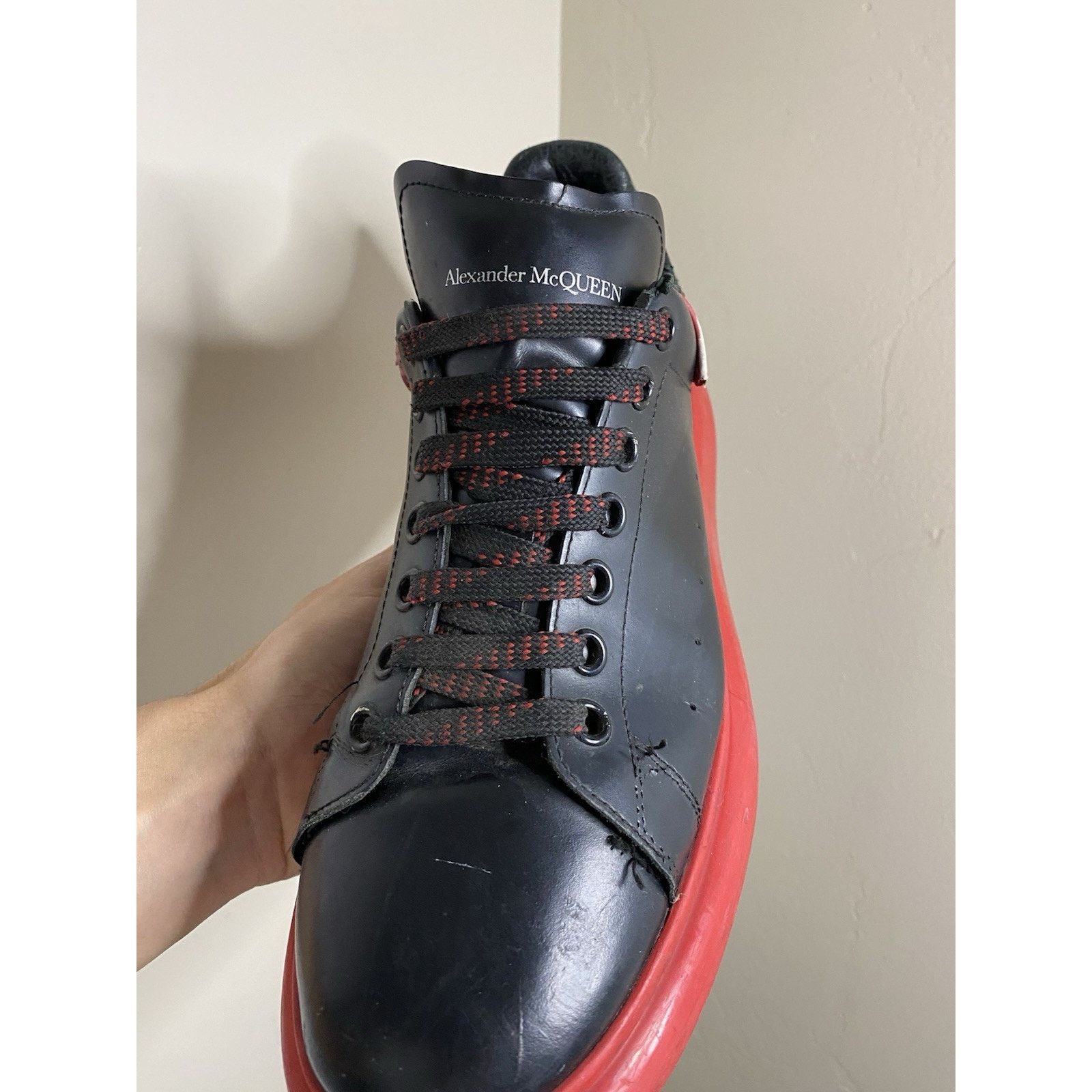 Alexander McQueen Alexander McQueen 'Black Silver Lust Red' ( 12 US) Size US 12 / EU 45 - 15 Thumbnail