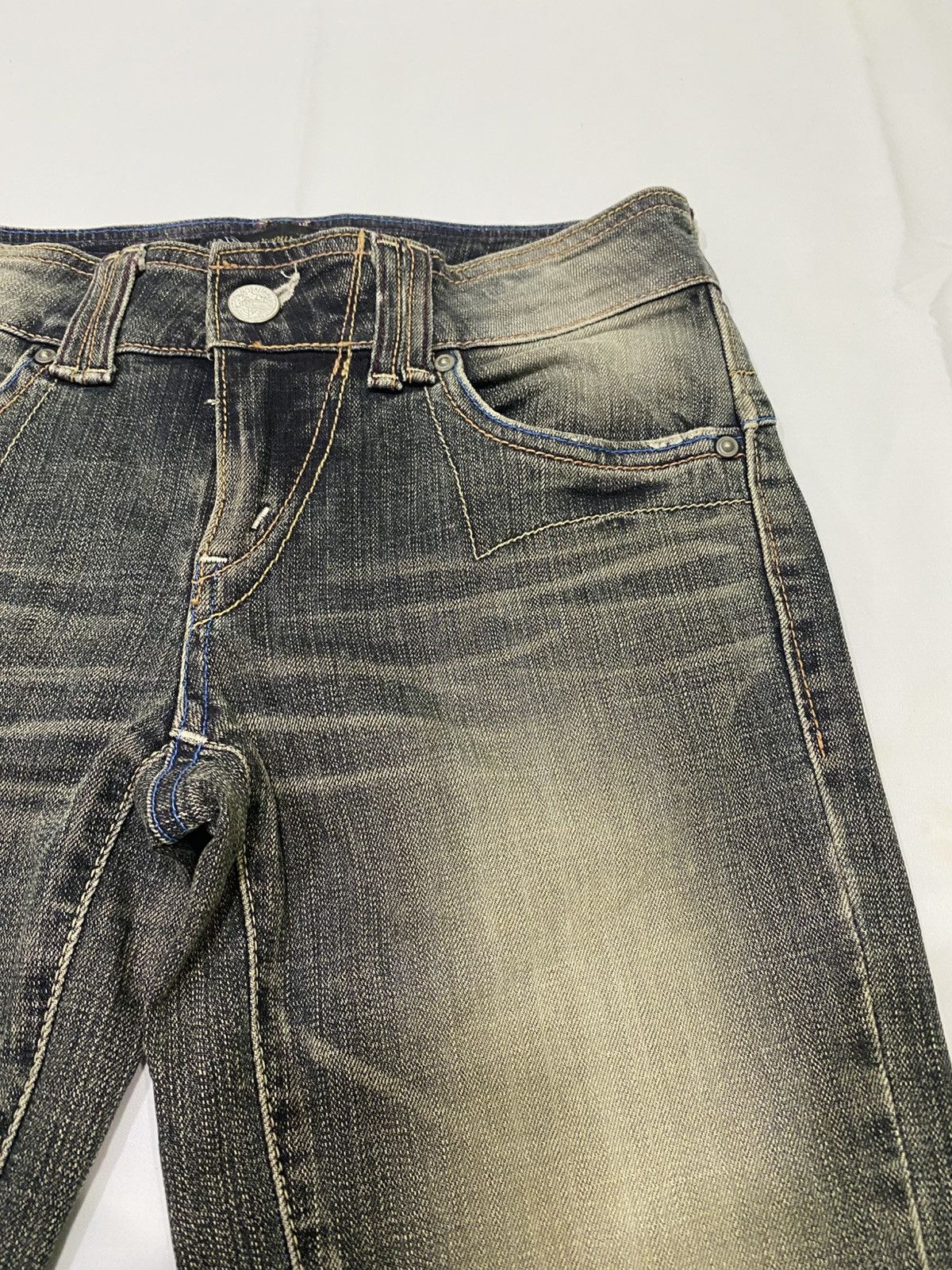 Edwin Japanese brand X something by edwin flare spiral jeans Size US 28 / EU 44 - 7 Thumbnail