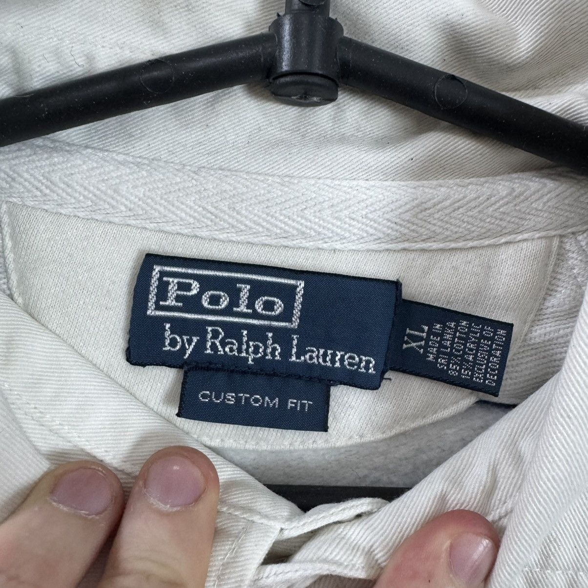 Polo Ralph Lauren Vintage Polo Ralph Lauren Rugby Polo Striped Long Sleeve Size US XL / EU 56 / 4 - 6 Thumbnail