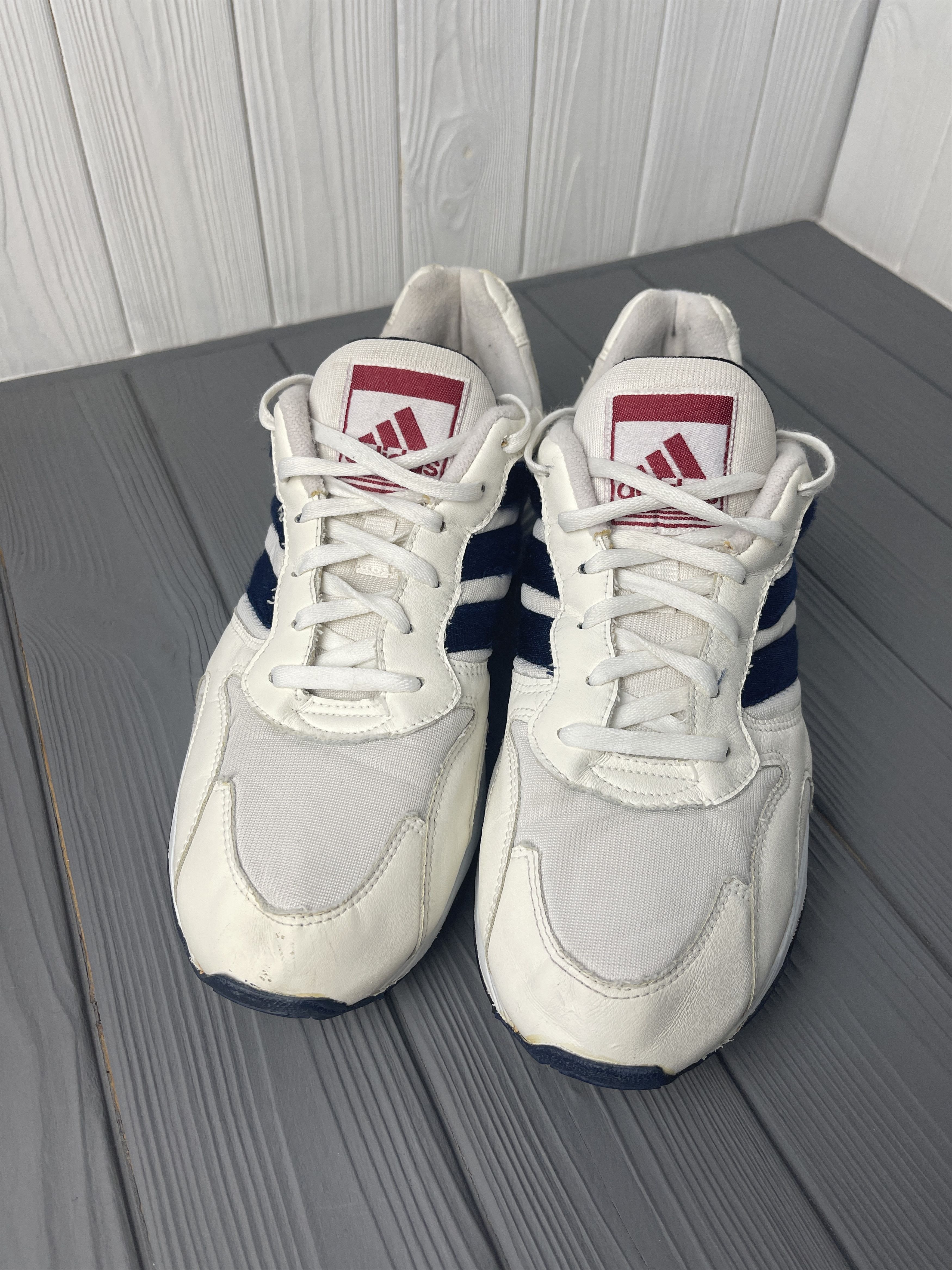 Adidas Adidas Cushion Vintage 1996 Leather Sneakers Size US 11 / EU 44 - 2 Thumbnail