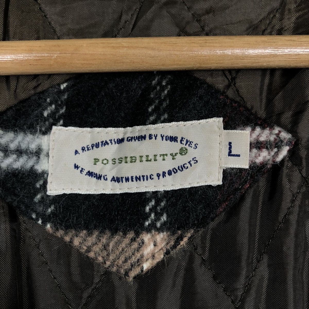 Japanese Brand Tartan Design Flannel Wool Jacket Possibility Issey Miyake Size US M / EU 48-50 / 2 - 18 Thumbnail