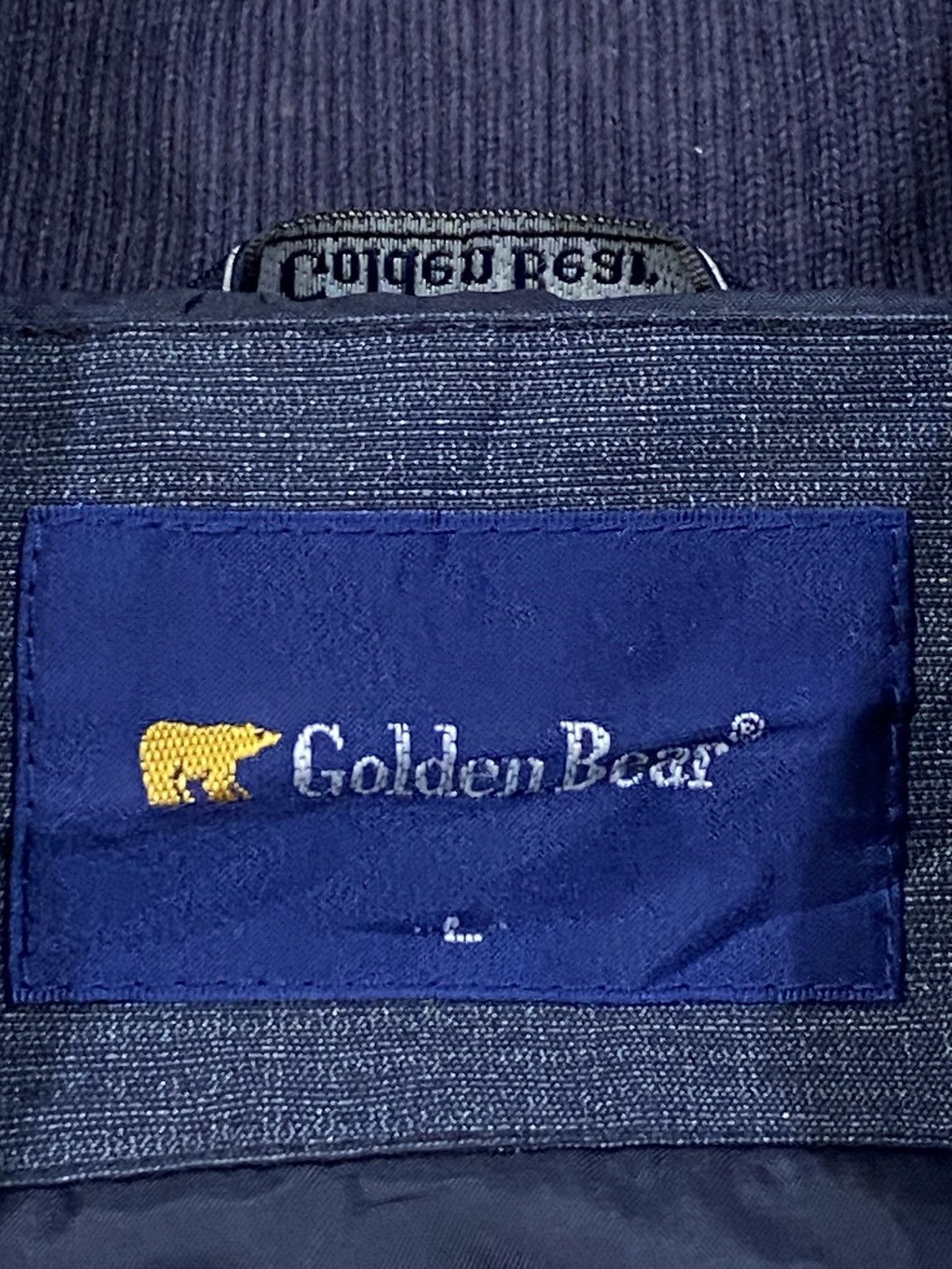 Golden Bear Golden Bear Two-Tone Navy Blue Bomber Jacket Size US L / EU 52-54 / 3 - 9 Thumbnail
