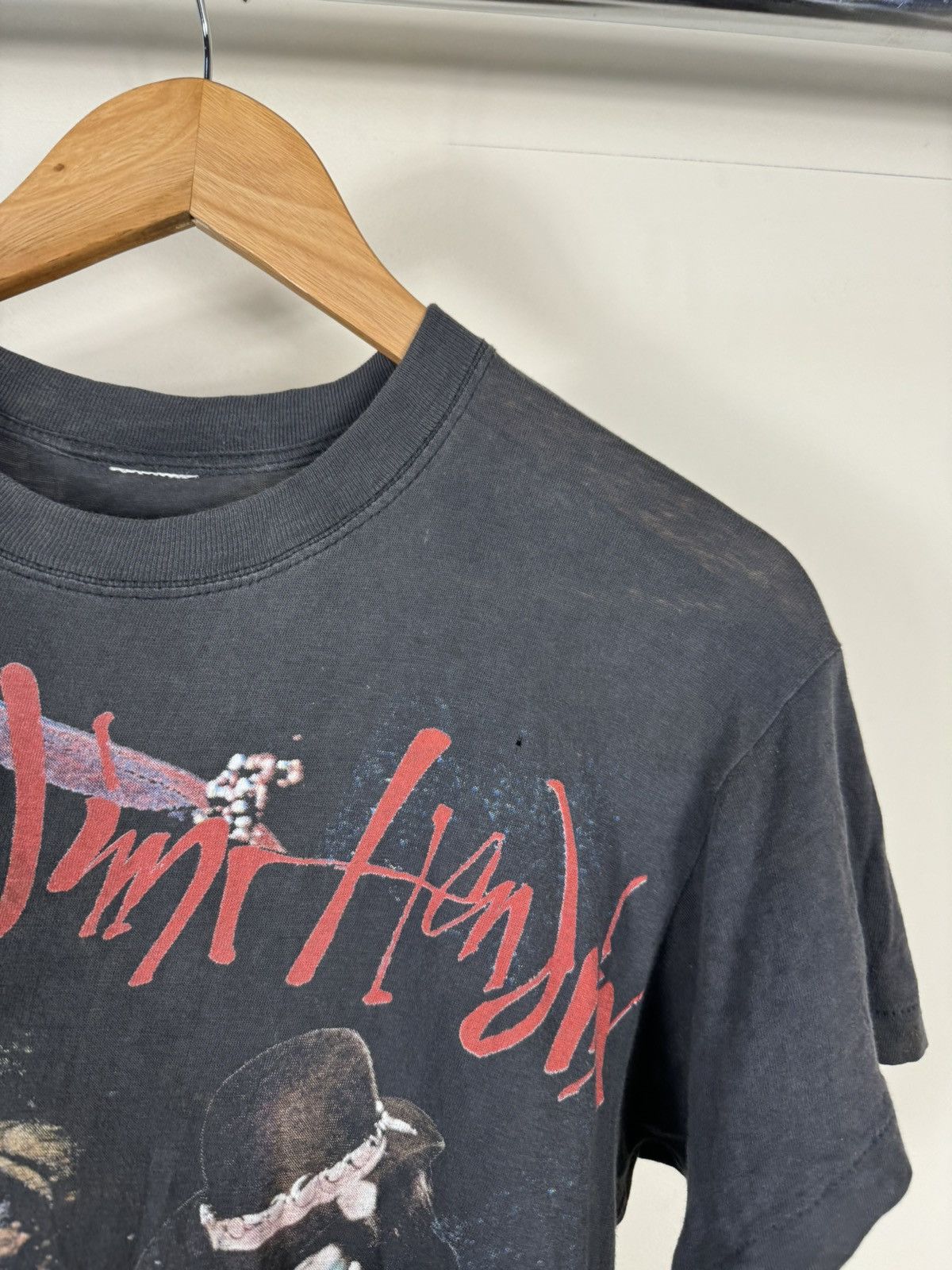 Band Tees 90s Jimi Hendrix All Over Print Band T Shirt Very Rare Size US M / EU 48-50 / 2 - 3 Thumbnail
