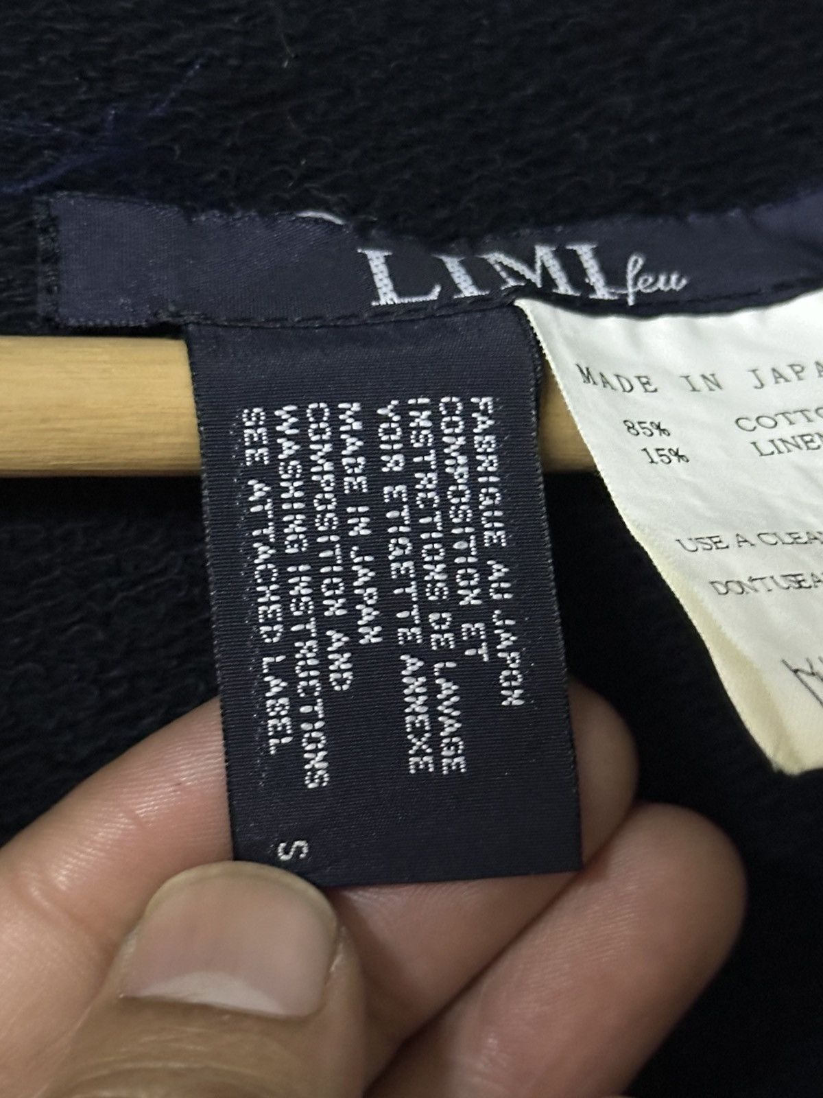 Limi Feu Limi Feu Yohji Yamamoto Cardigan Avant-Garde Style Size US S / EU 44-46 / 1 - 14 Thumbnail