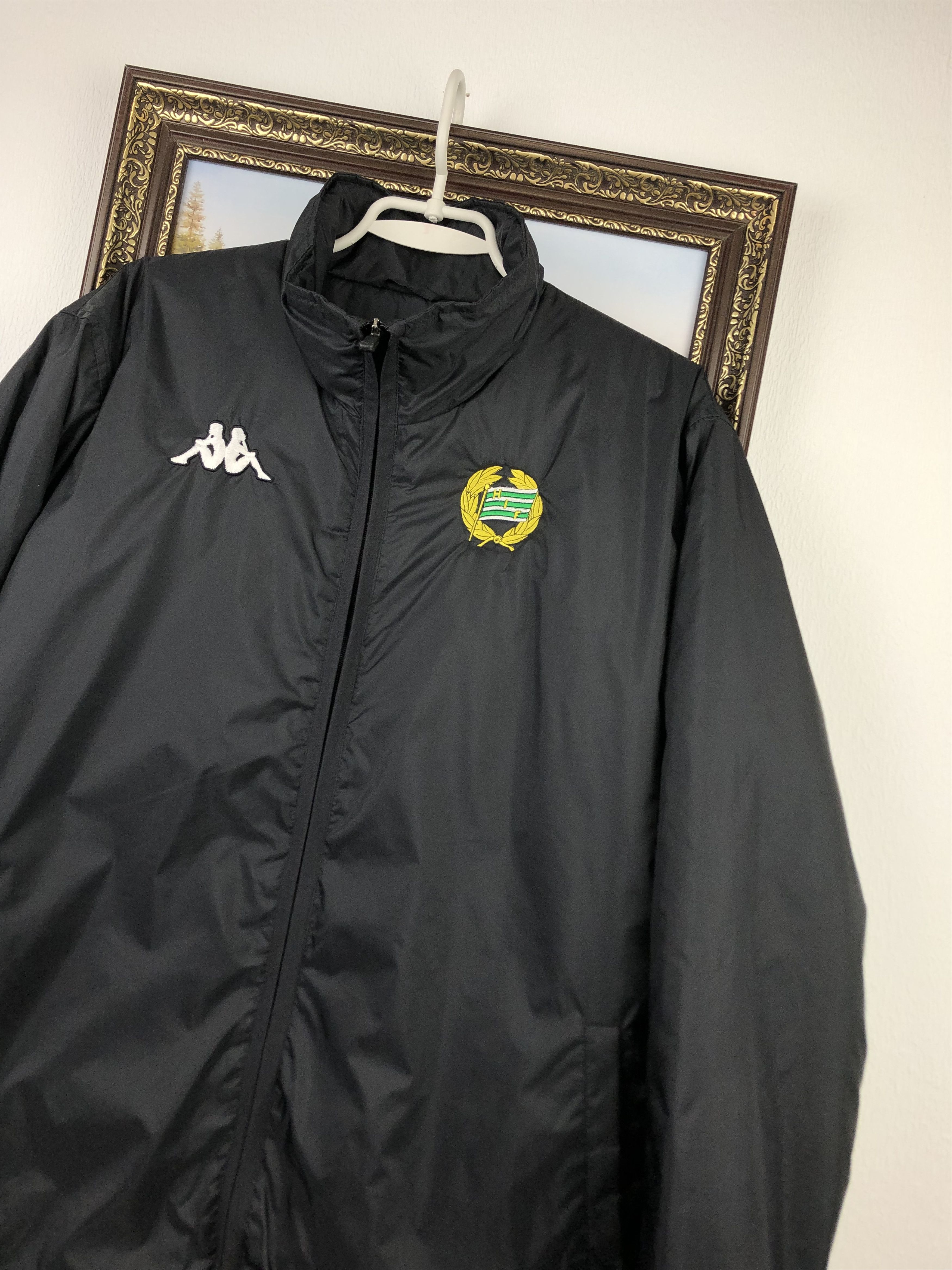 Kappa Vintage Kappa Hammarby Football Jacket Soccer Rare Size US L / EU 52-54 / 3 - 4 Thumbnail