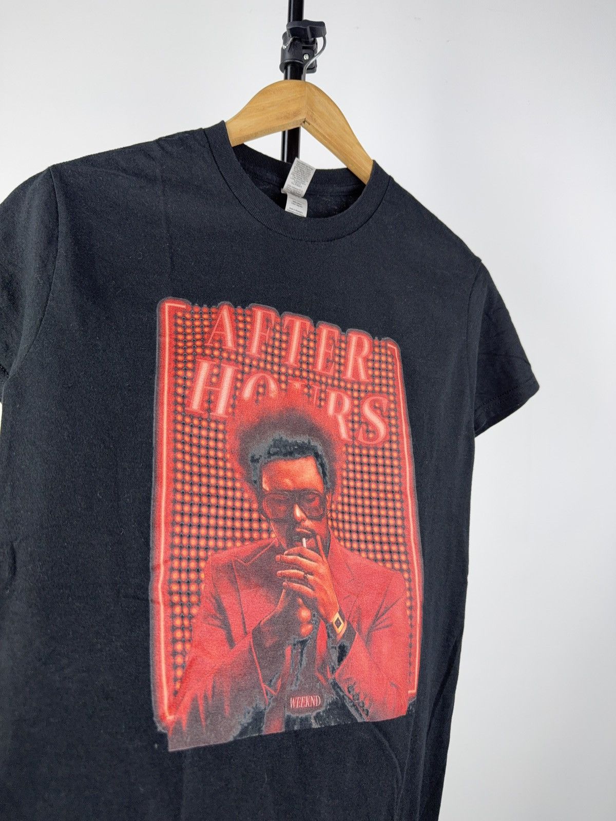 Band Tees × The Weeknd The Weeknd After Hours Tour T-Shirt Black Red Graphic Tee Size US S / EU 44-46 / 1 - 2 Thumbnail