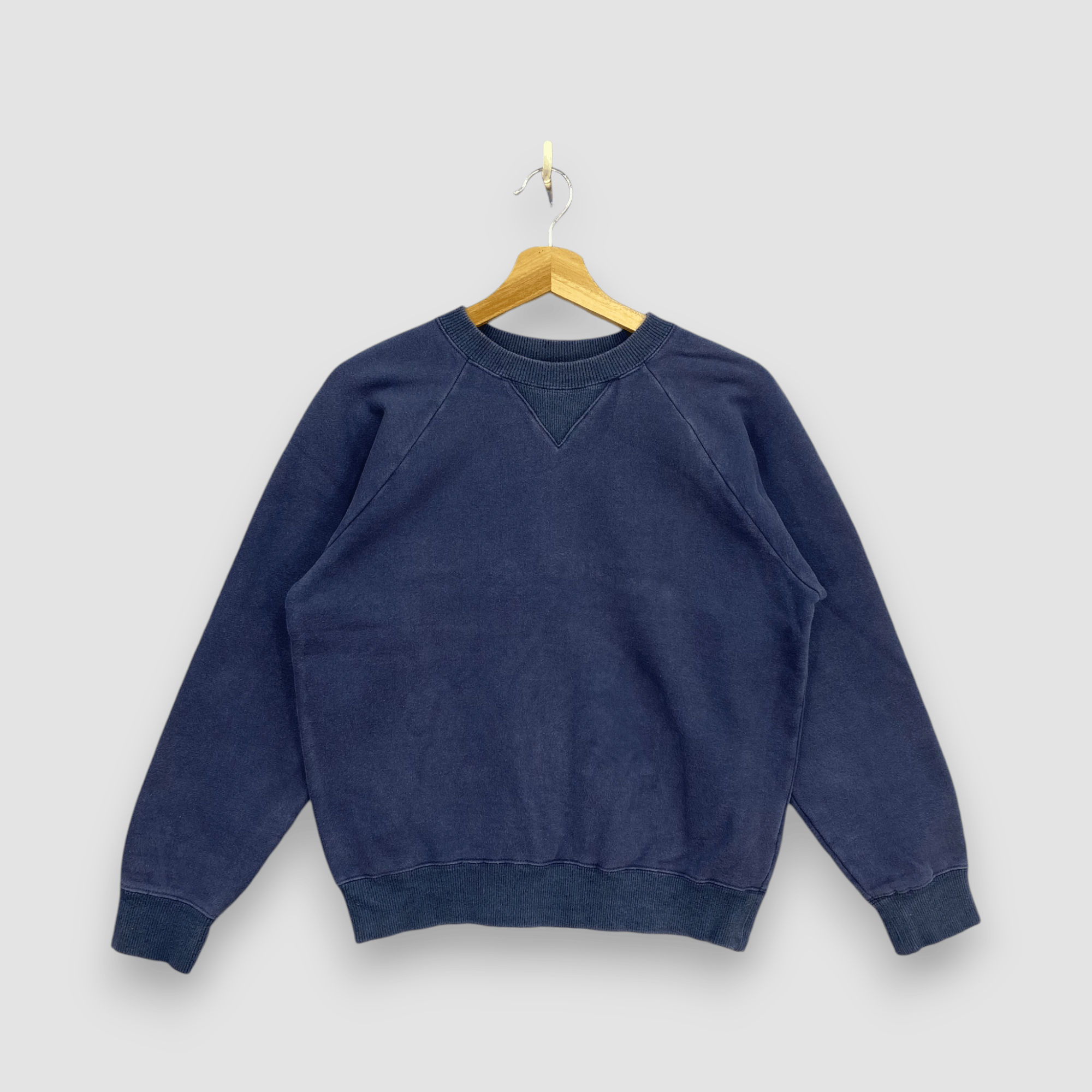 agnes b. Vintage Y2K Agnes B Pullover Sweatshirt V-Stitch Jump Size US S / EU 44-46 / 1 - 1 Thumbnail