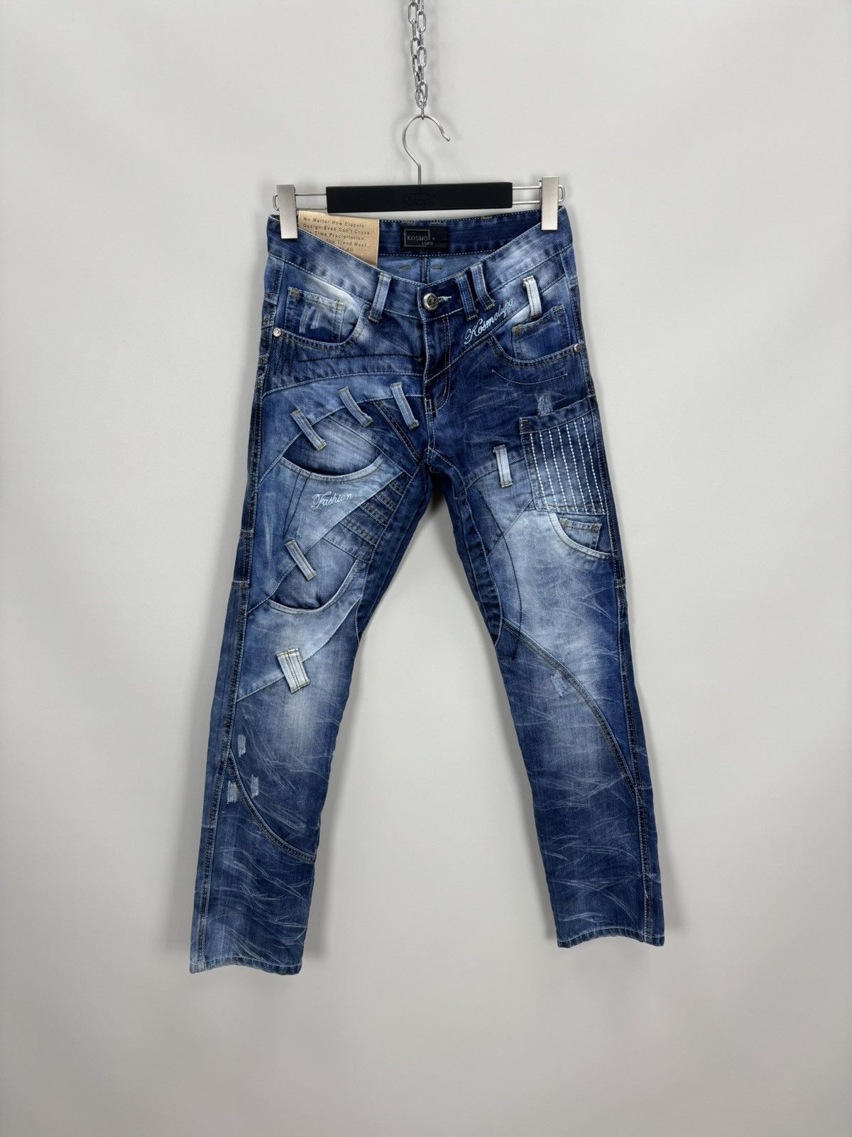 Other Mens jeans Y2k Kosmo Lupo Size 29 Color Blue Size US 29 - 1 Thumbnail