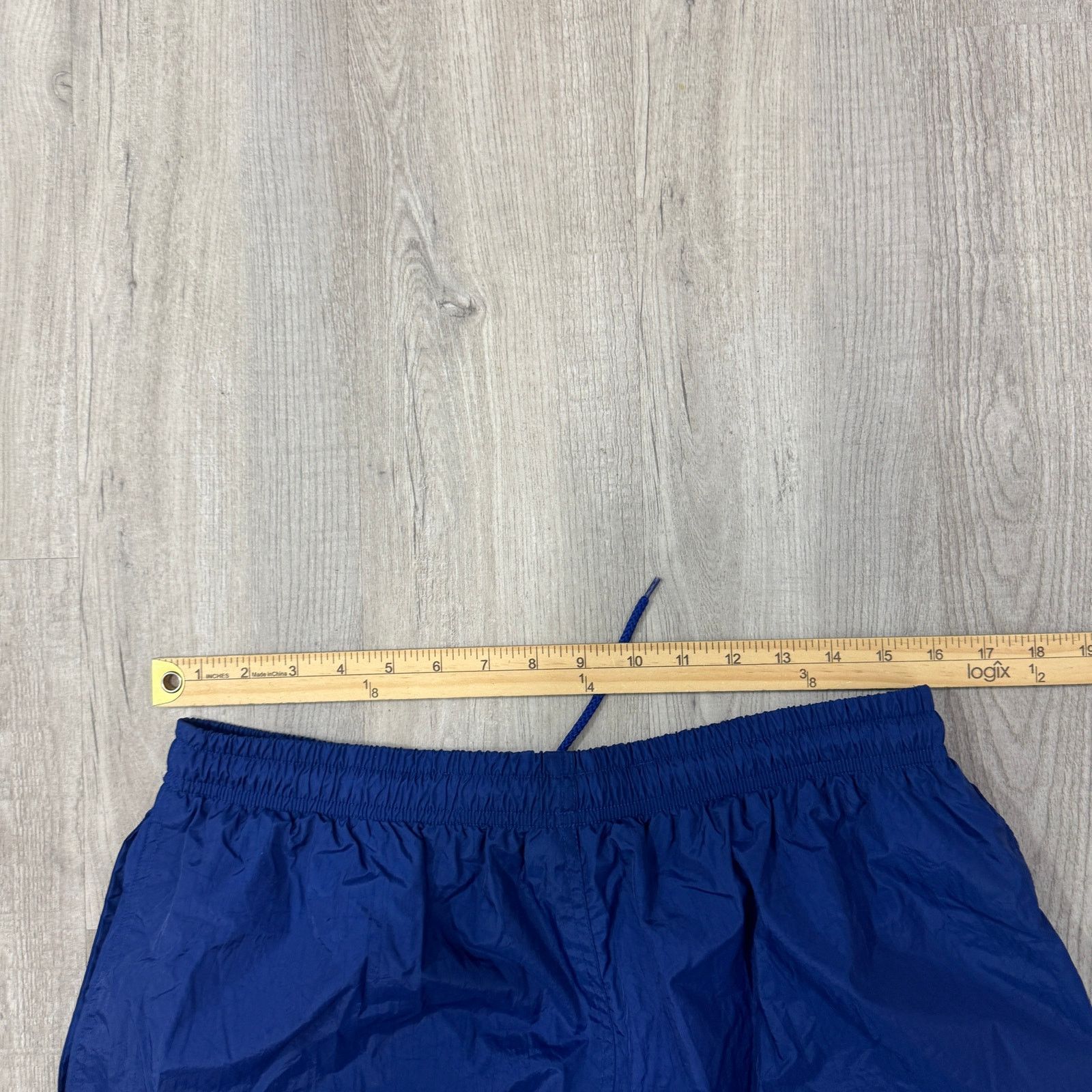 Vintage Vintage MTA Pro Windbreaker Track Pants Men's Large Blue Size US 34 / EU 50 - 7 Thumbnail