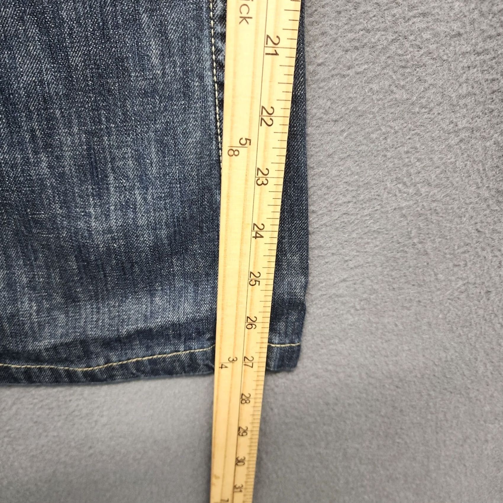 Levi's Levi's 527 Jeans Mens 36x27 Blue Bootcut Western Cowboy 100% Cotton Tagged 36x30 Jeans Mens Wardrobe Essentials Denim Cotton 5-Pocket Size US 36 / EU 52 - 6 Thumbnail