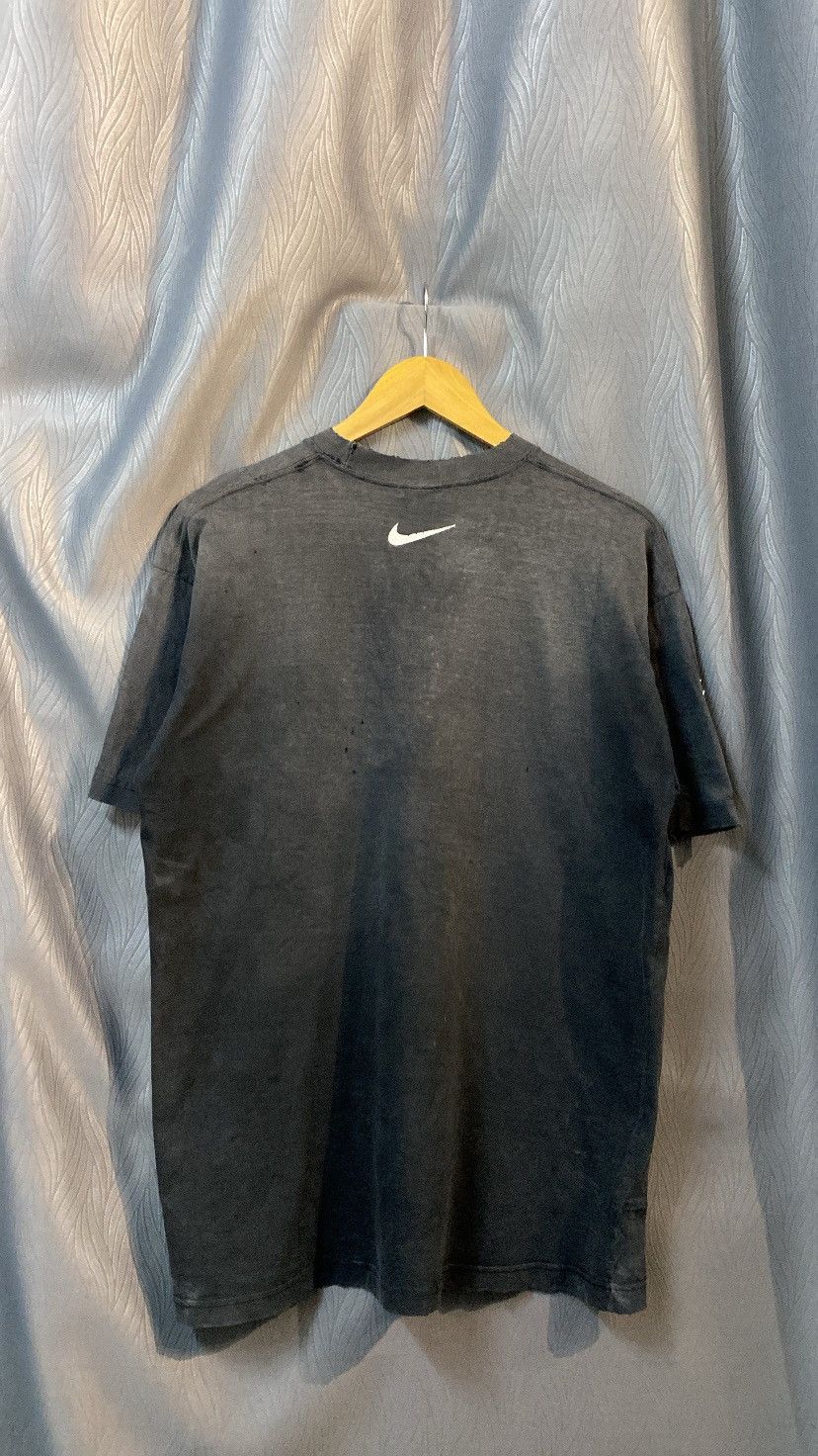 Nike ‼️NEED GONE‼️ Sick Distress Sunfaded Vintage Nike Court Black Size US L / EU 52-54 / 3 - 7 Thumbnail