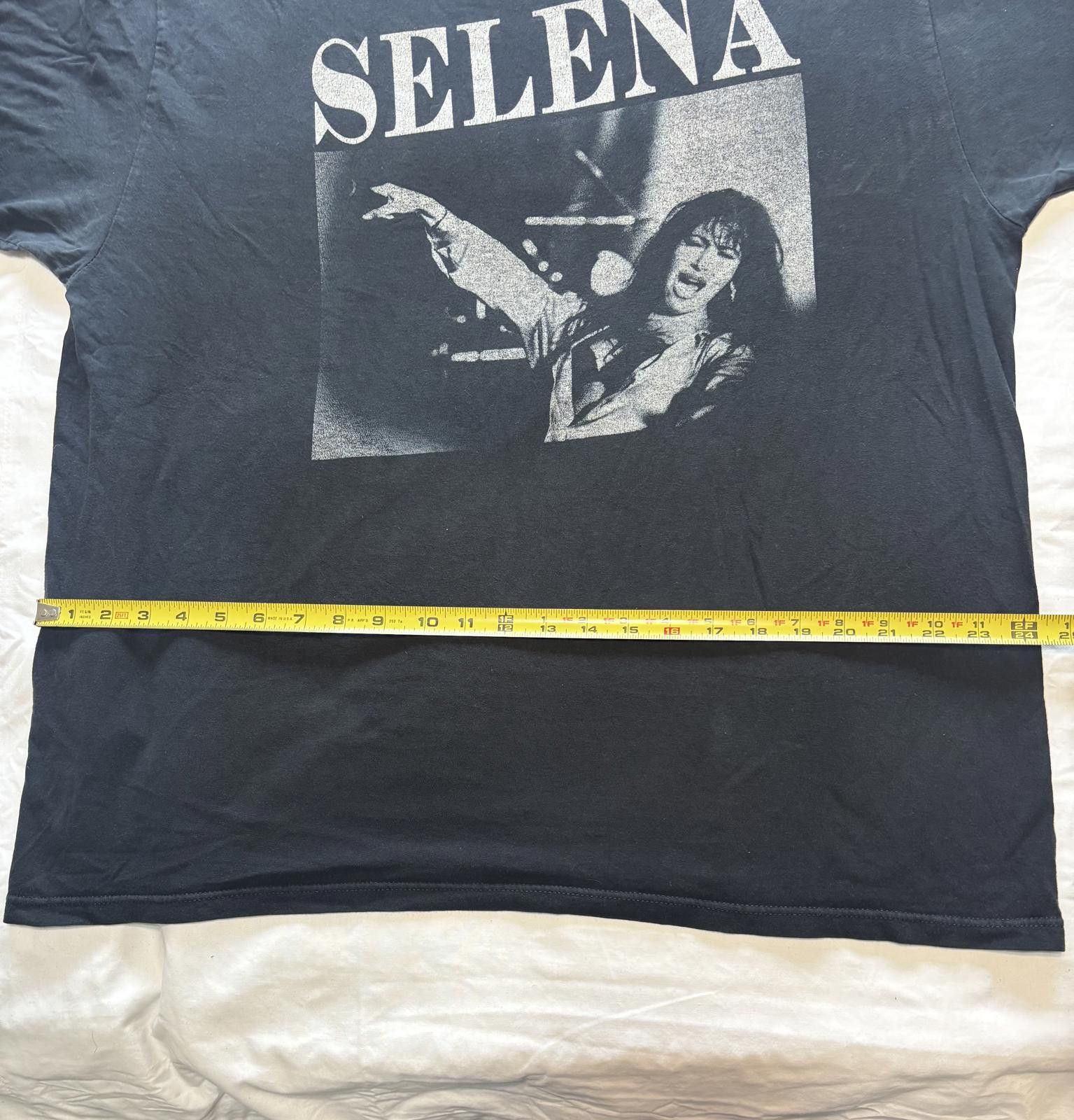 Designer Vintage Selena Graphic T-Shirt - Black Size XL / US 12-14 / IT 48-50 - 5 Thumbnail