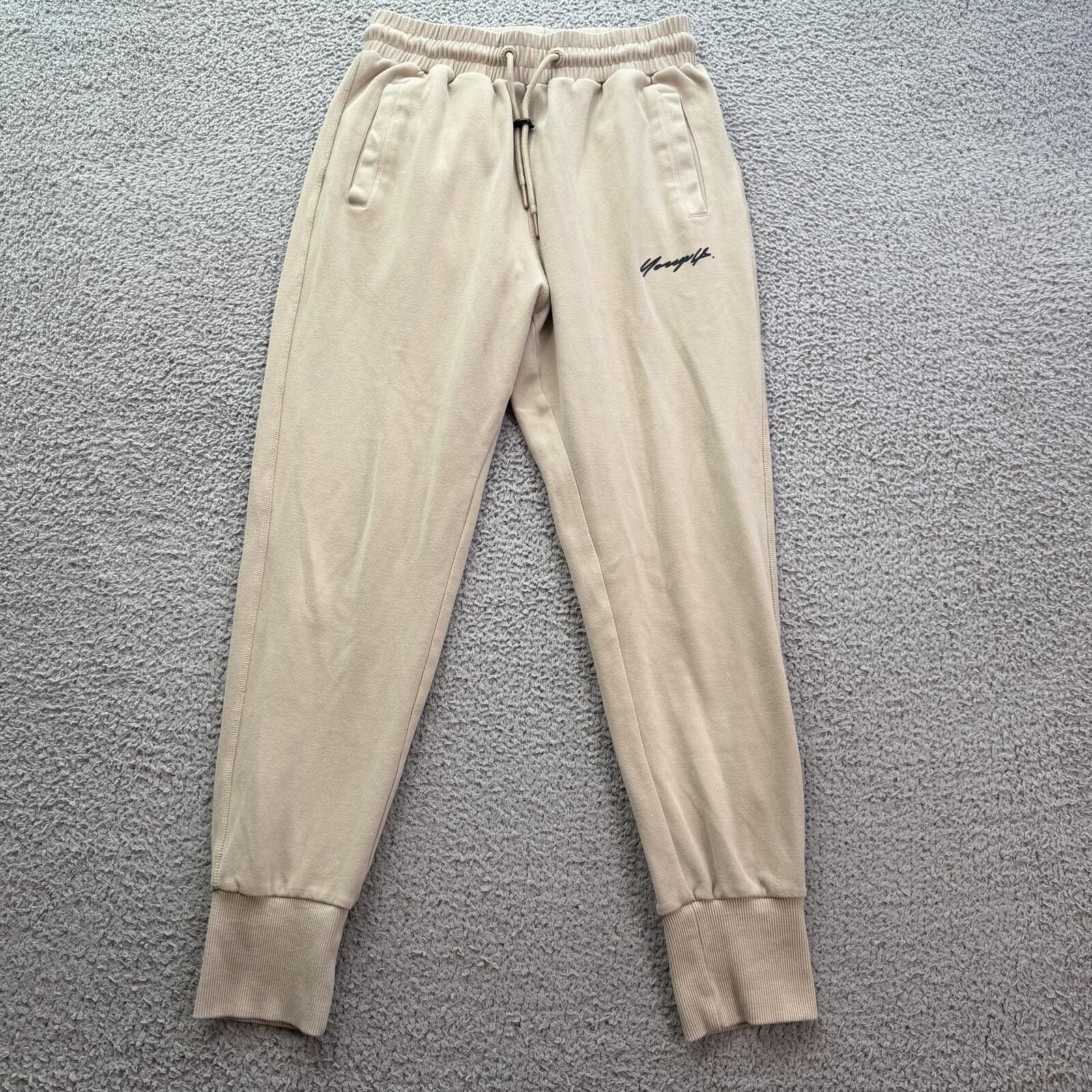 YoungLA YoungLA #228 Beige Joggers Mens S Sweatpants Gym 2253 Size US 30 / EU 46 - 1 Thumbnail