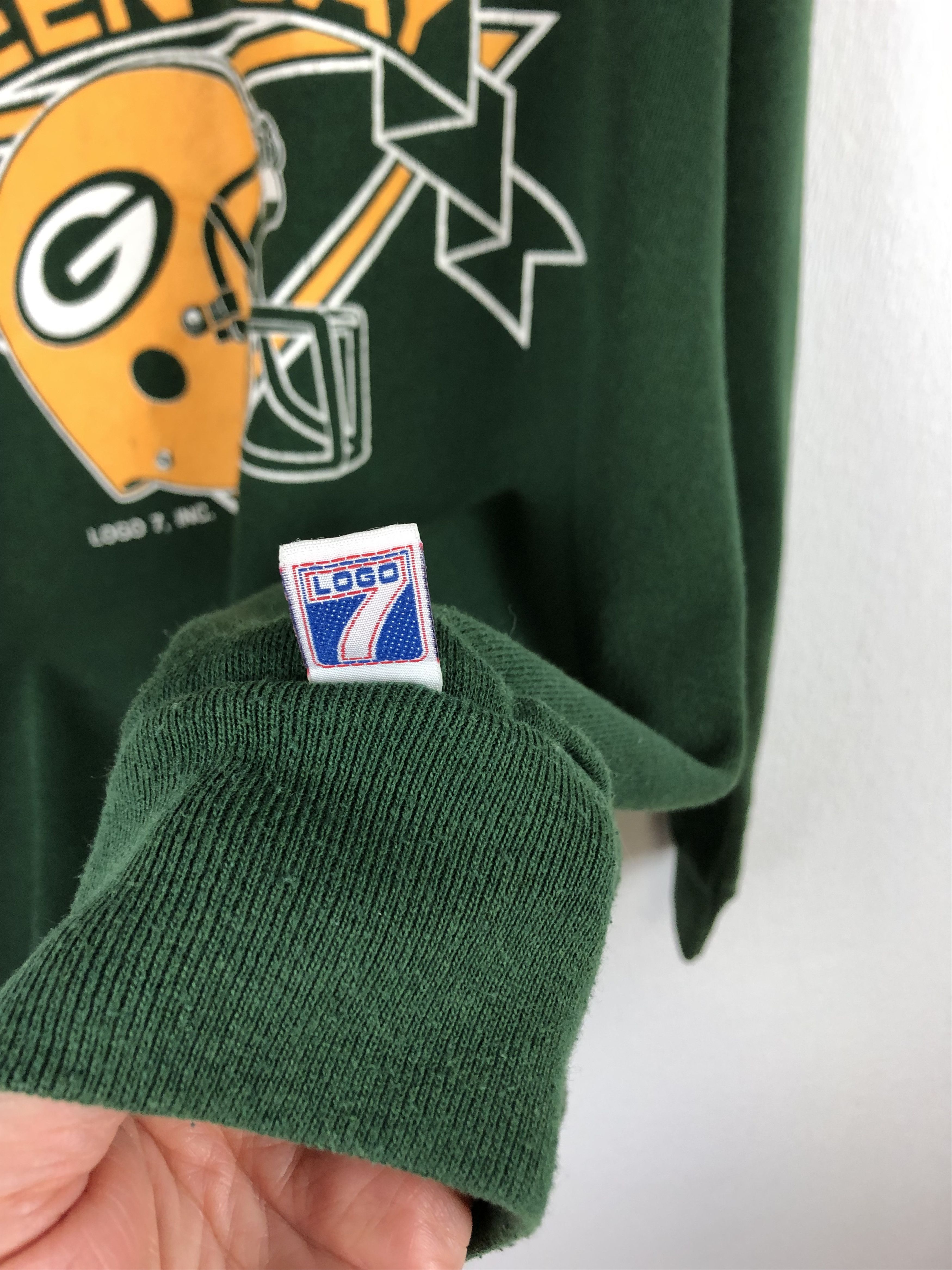 NFL Vintage 90's Green Bay Packers Sweatshirt Crewneck NFL Rare Size US L / EU 52-54 / 3 - 6 Thumbnail