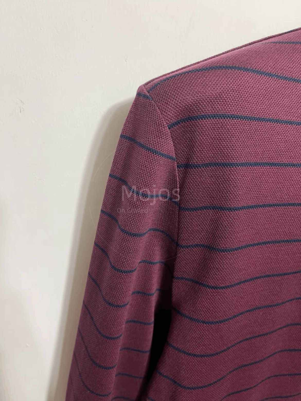 Dior Sz 50 Dior Bee Stitches Stripe Polo-2508 Size US M / EU 48-50 / 2 - 4 Thumbnail