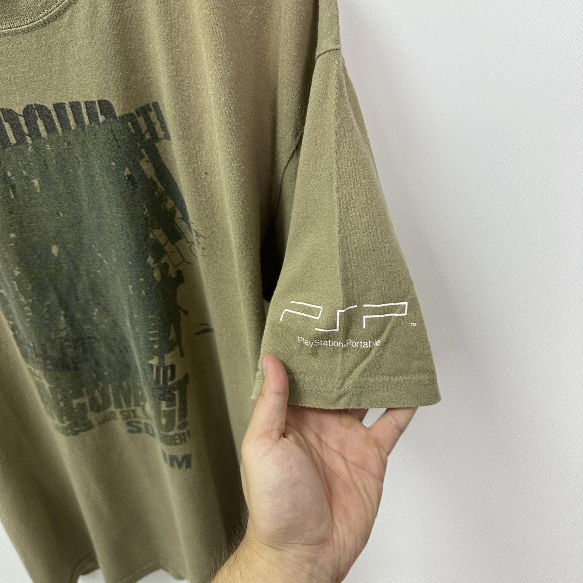 The Game Vintage 00s Socom US Navy PlayStation 2 promo tee y2k Game Size US L / EU 52-54 / 3 - 6 Thumbnail