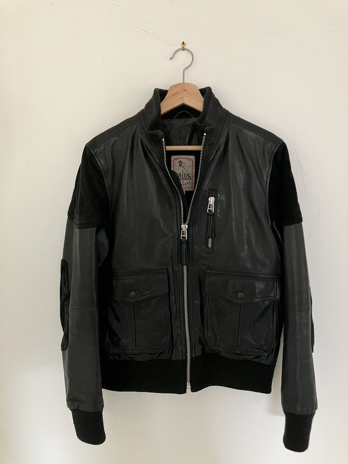 Prps PRPS Leather Jacket - Racer Leather Jacket | Grailed