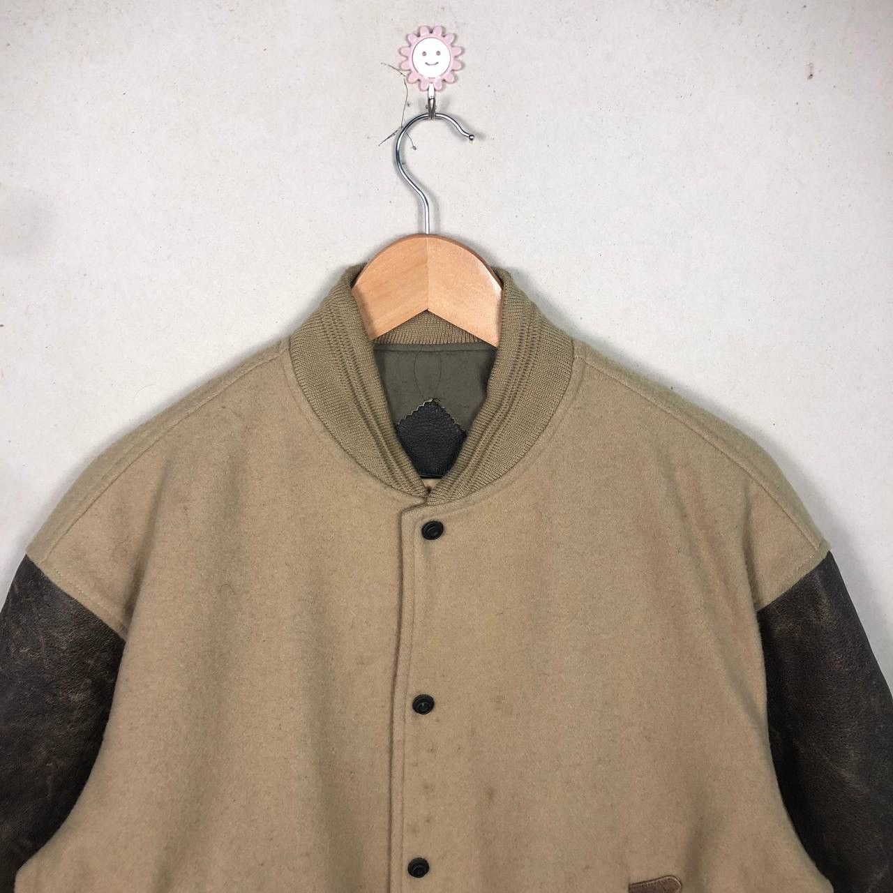 Other Vintage Men’s Tenoras Leather Varsity Jacket Stadium Jacket Size US L / EU 52-54 / 3 - 5 Thumbnail