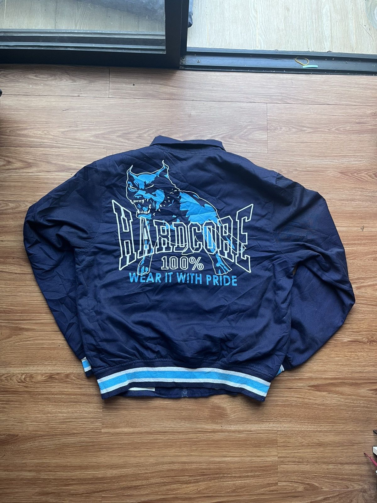 Vintage 100% Hardcore whit pride Size US XL / EU 56 / 4 - 1 Thumbnail