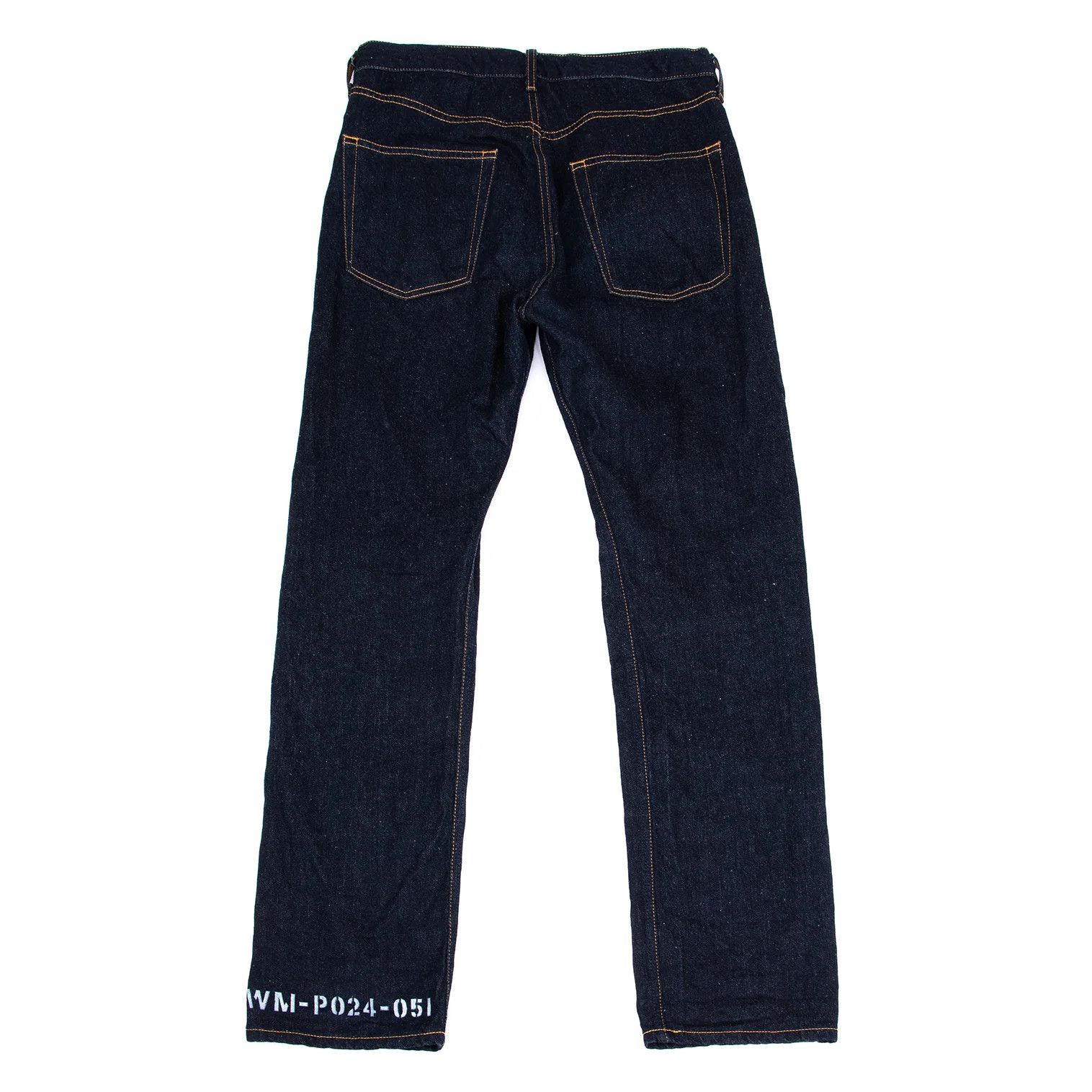 Junya Watanabe Indigo Straight Denim with Graffiti Print L Size Size US 38 / EU 54 - 8 Thumbnail