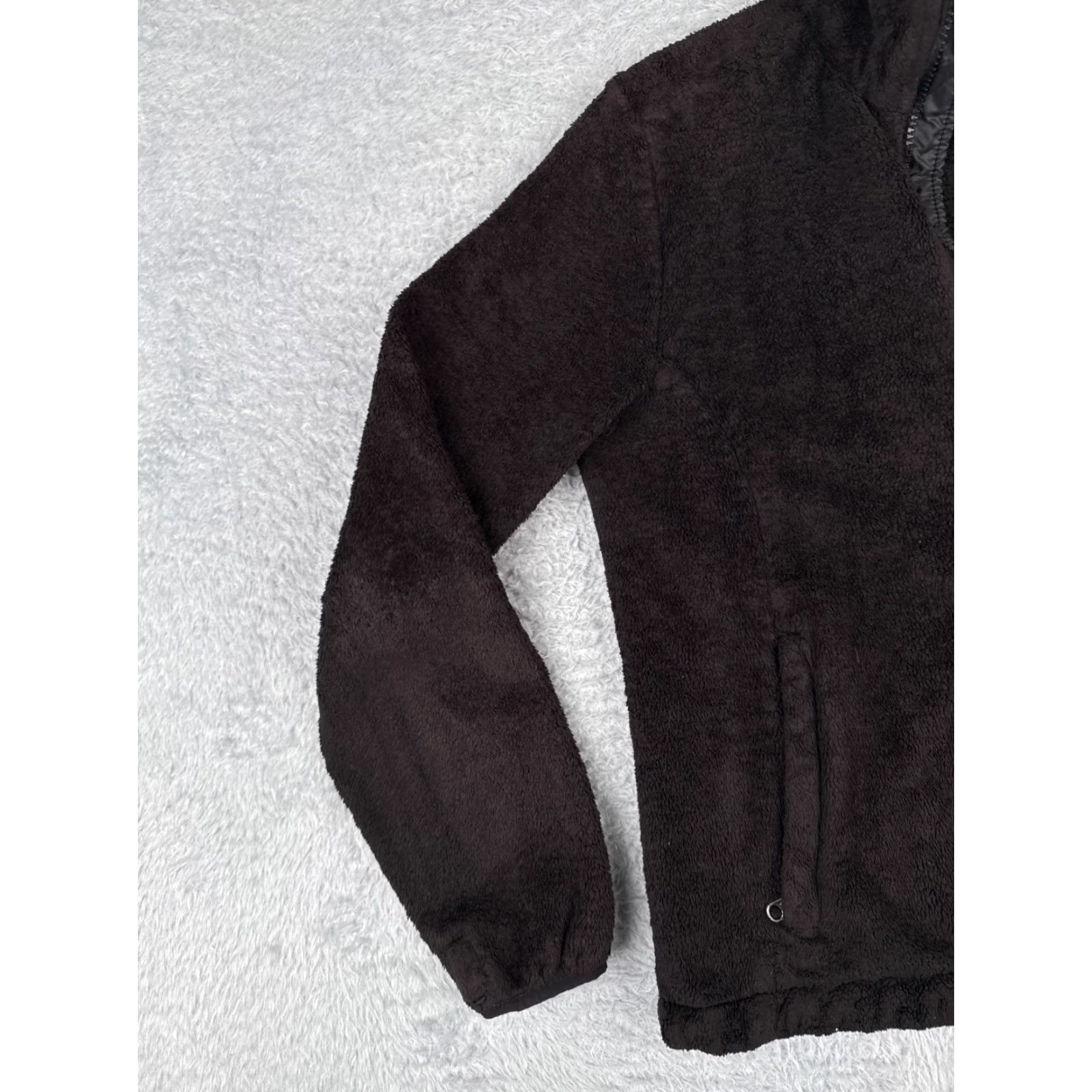 The North Face The North Face Jacket Womens Medium Black Full Zip Fleece Polyester Mock Neck Size M / US 6-8 / IT 42-44 - 3 Thumbnail