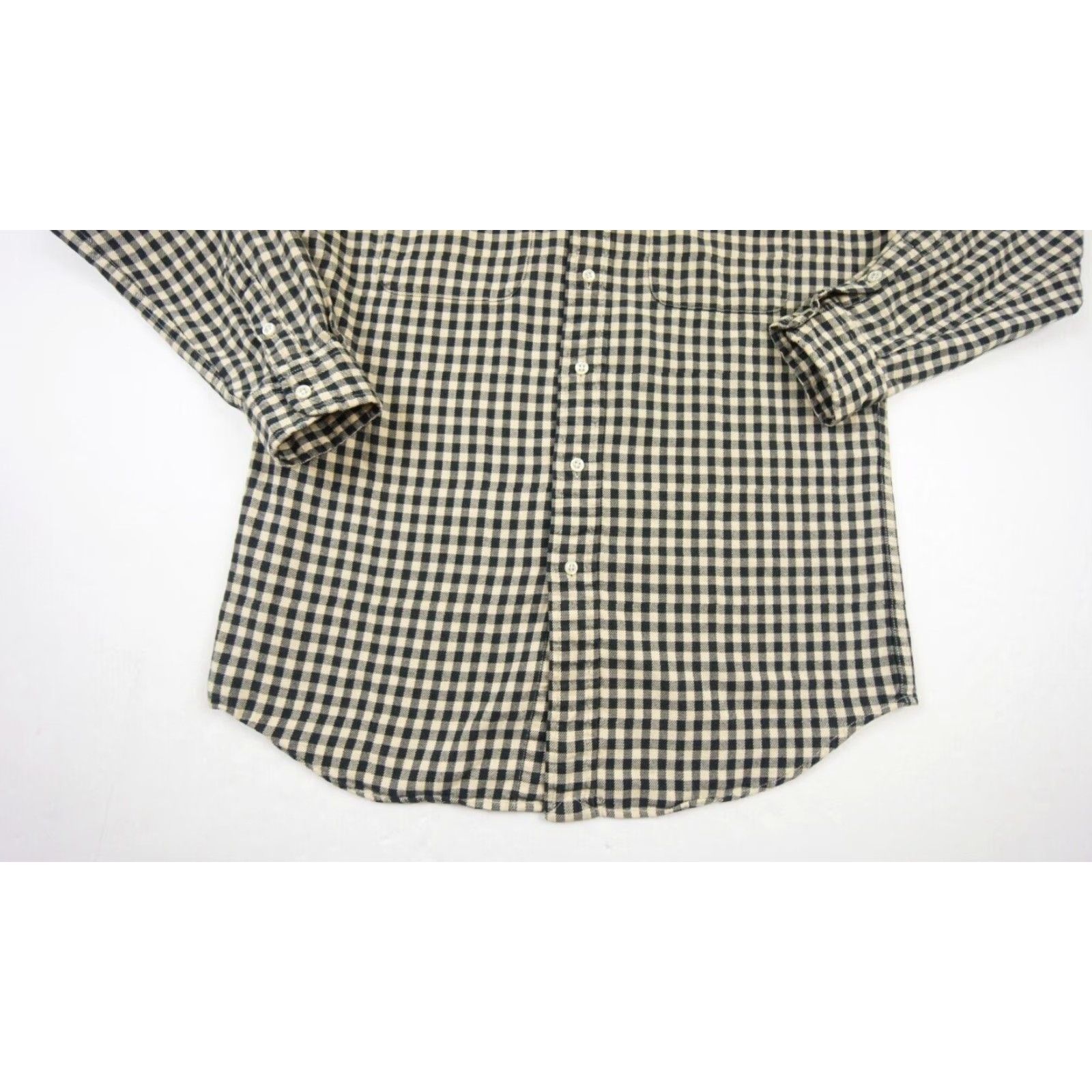 Ralph Lauren Ralph Lauren Mens Medium Button Down Shirt Beige Check Cotton Button-Up Mens Size US M / EU 48-50 / 2 - 3 Thumbnail