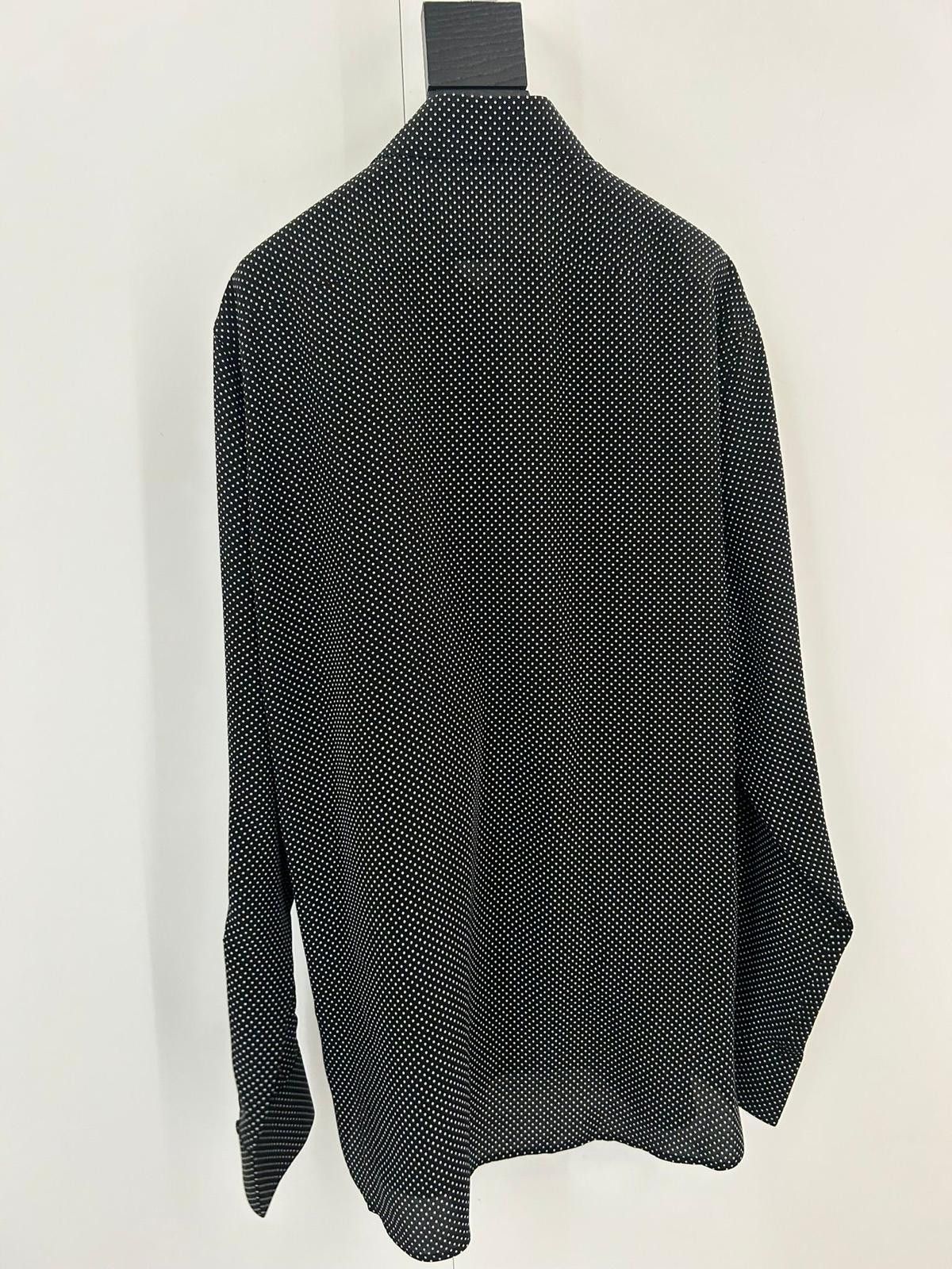 Saint Laurent Paris Buttoned shirt made with organic silk Size US M / EU 48-50 / 2 - 2 Thumbnail