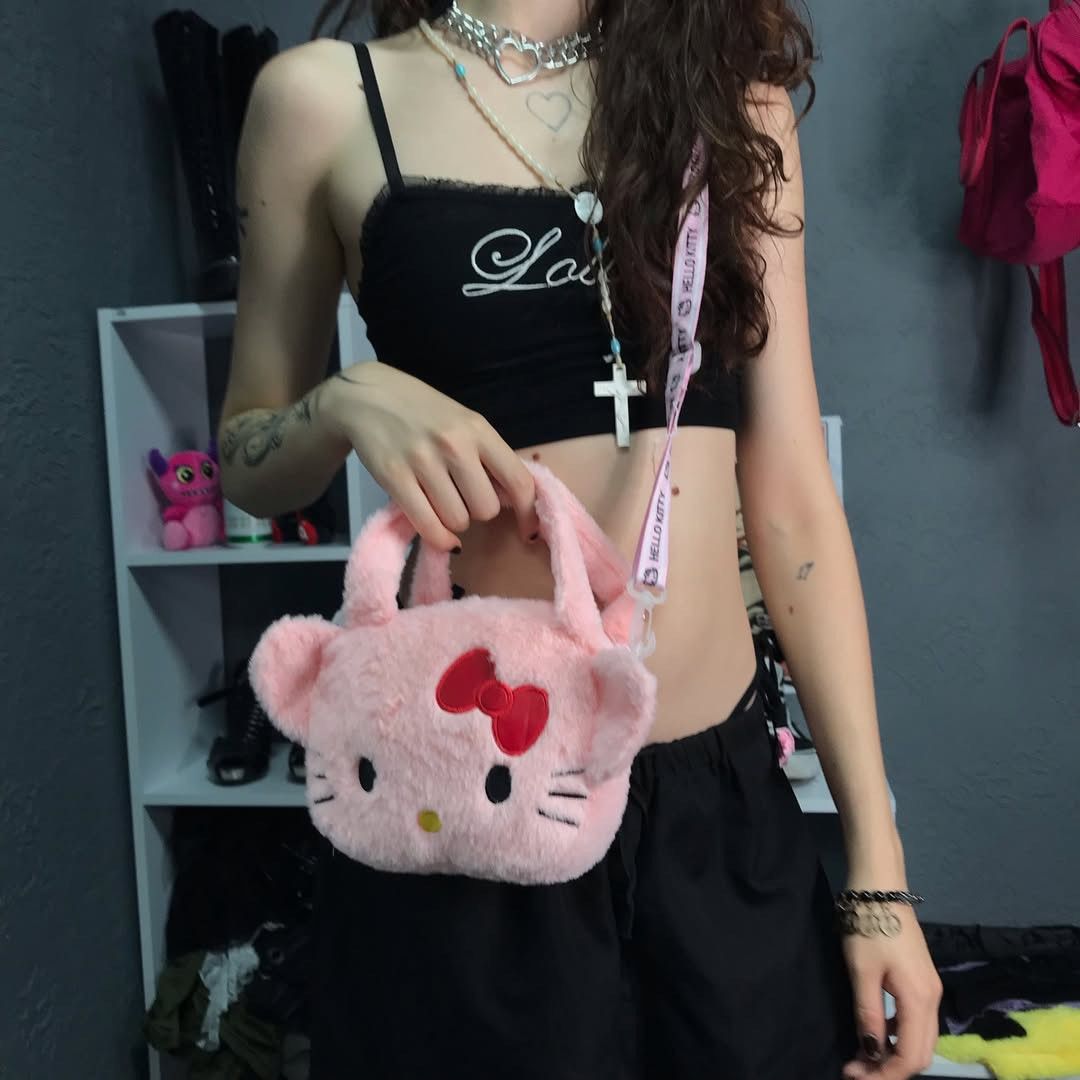 Other Hello kitty plush cute bag Size ONE SIZE - 5 Thumbnail
